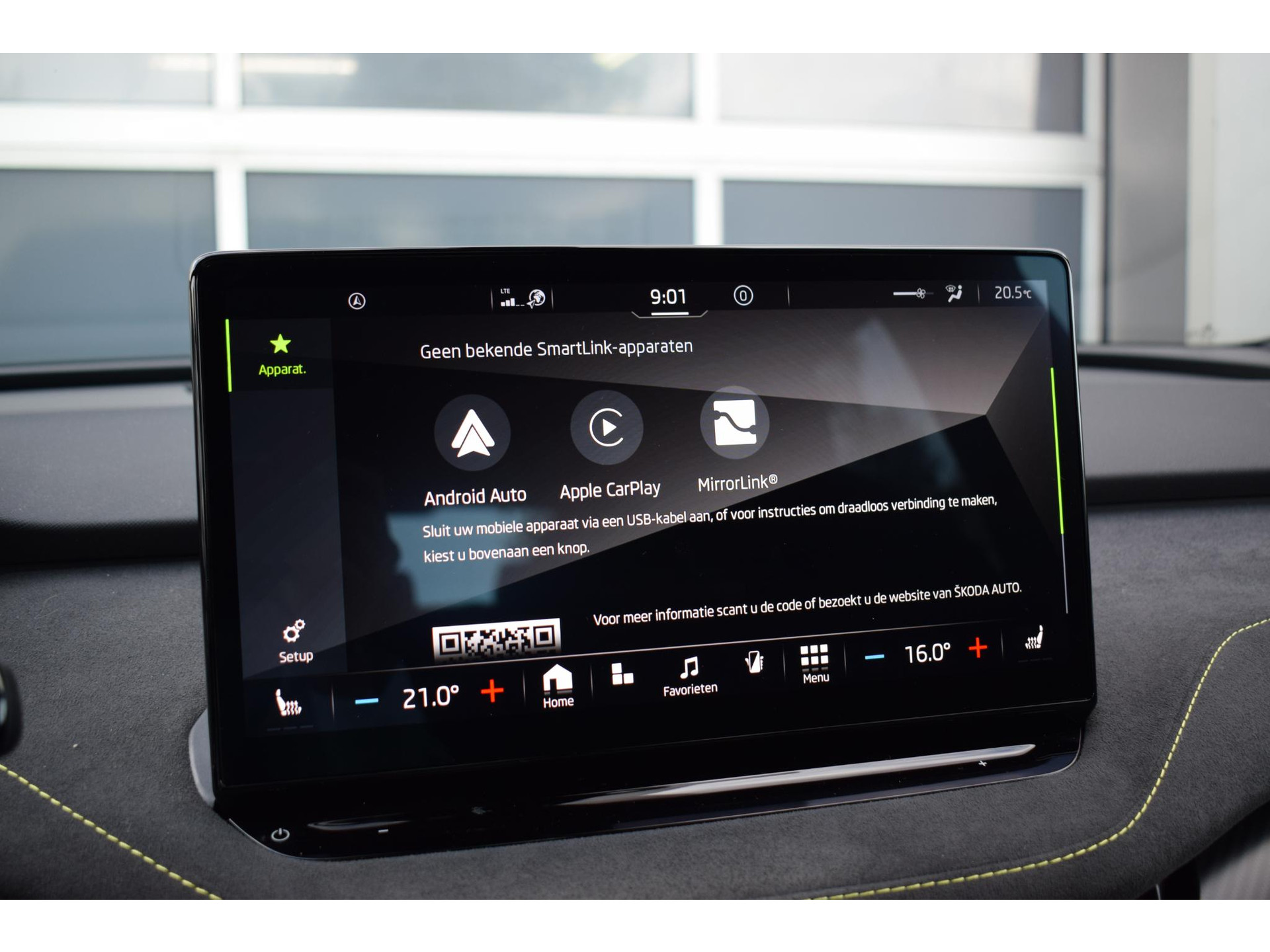 Skoda Enyaq Coupé iV 80 RS | SOH: 95,1% | Pano | Memory | Alcantara | Matrix | Stuurverwarming