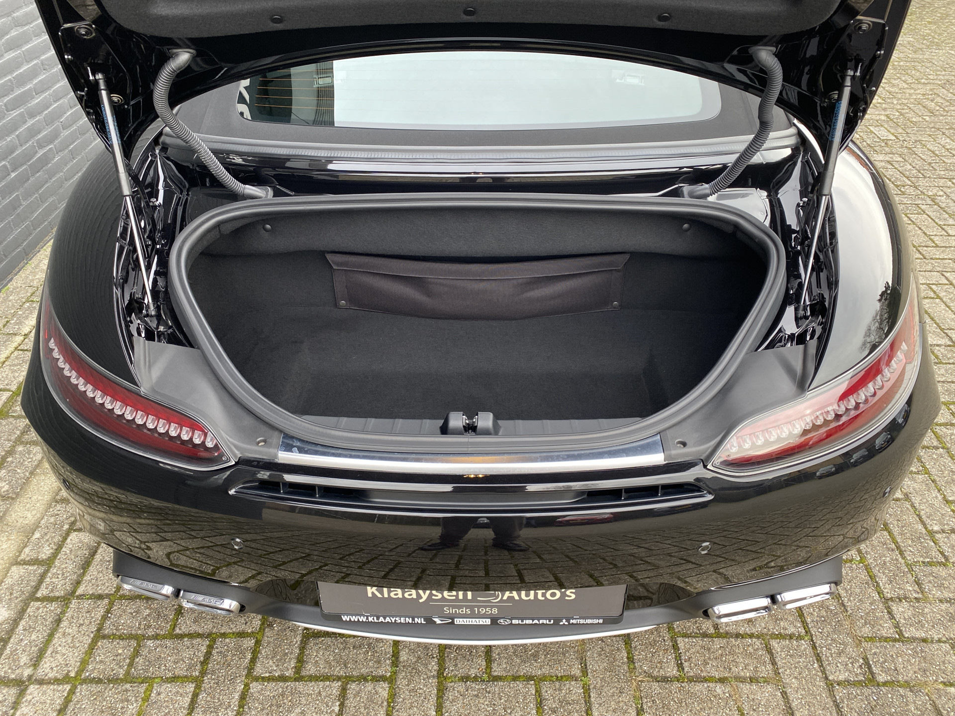 Mercedes-Benz AMG GT C Roadster 4.0 Premium V8 577 pk AUT. | dealer onderhouden | achteras besturing | memory stoel | adaptieve cruise | 360 camera