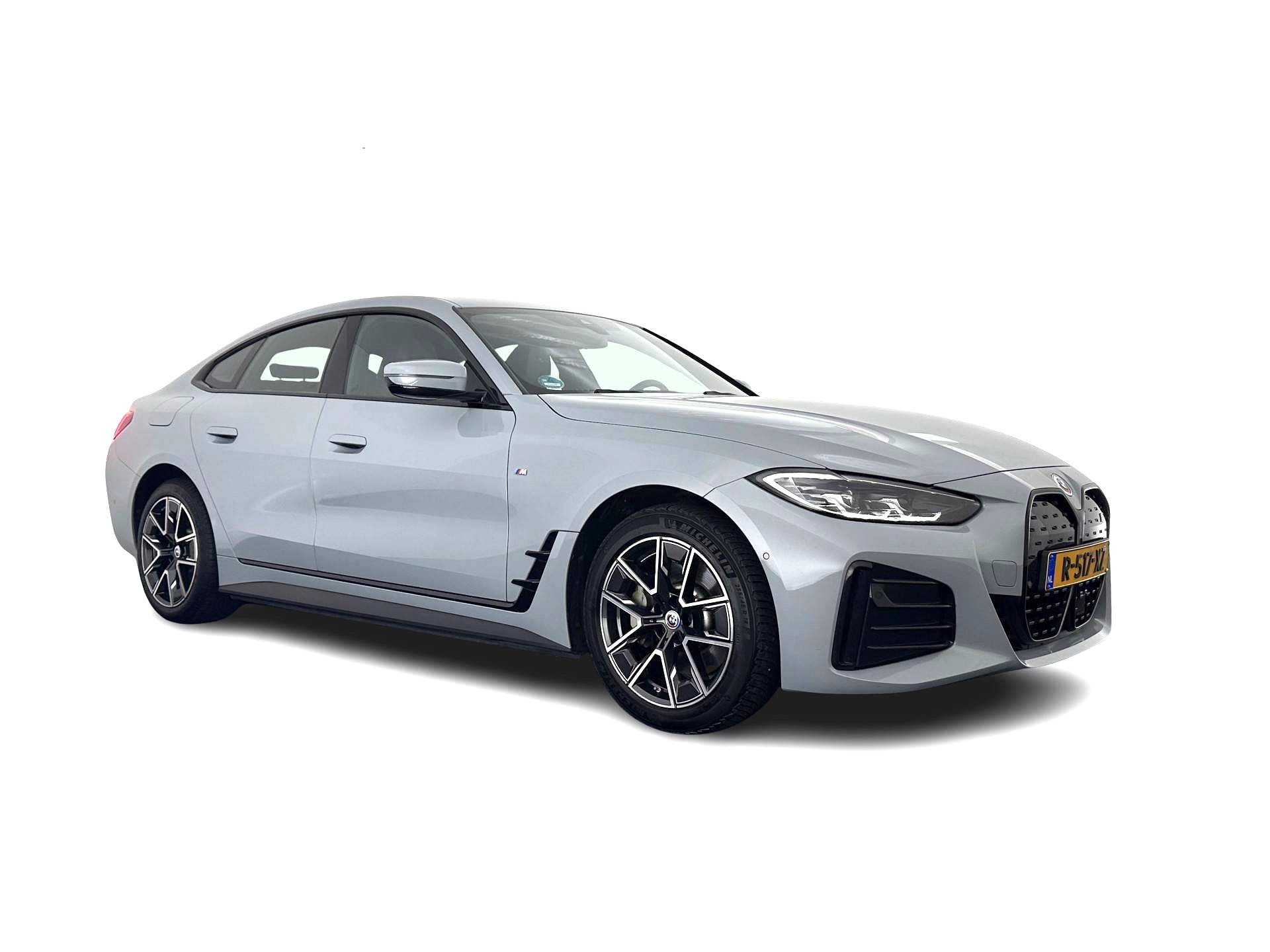 BMW i4 eDrive40 84 kWh M-Sport *M50 JAHRE* [ 3-Fase-11 kW ] {SOH-96%} (INCL-BTW) *LEATHER-ALCANTARA | FULL-LED | ADAPTIVE-CRUISE | HEATED-SPORTSEATS | CAMERA | DAB | DIGI-COCKPIT | NAVI-FULLMAP | AMBIENT-LIGHT | ECC | PDC | CARPLAY | KEYLESS | SHIFTPADDLE