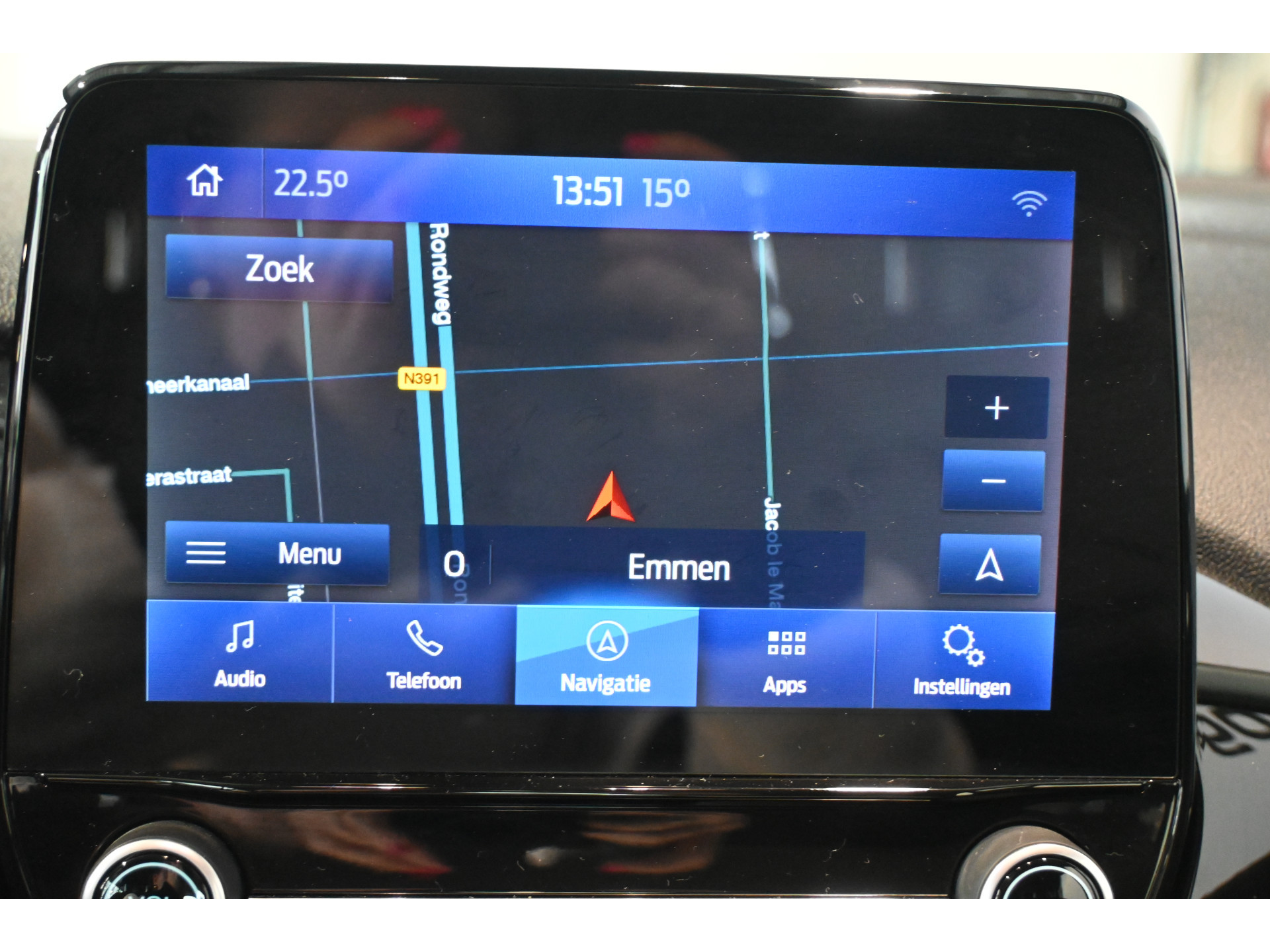 Ford Fiesta 1.0 EcoBoost Titanium Automaat Clima Navigatie LED Carplay Rijklaarprijs Inruil Mogelijk!