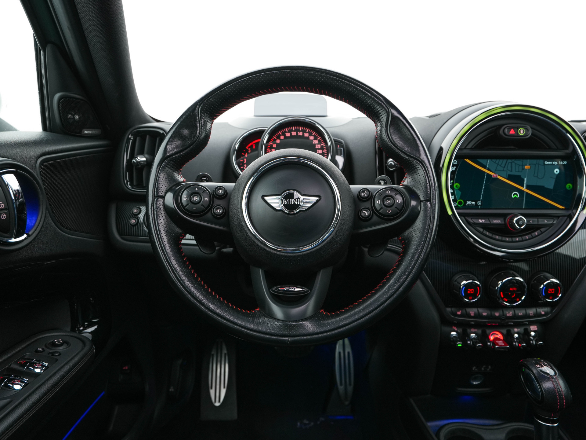 MINI Mini Countryman 2.0 Cooper SD John Cooper Works Chili Aut. *PANO | HEAD-UP | ADAPTIVE-CRUISE | FULL-LED | LEATHER-ALCANTARA  | HARMAN/KARDON | KEYLESS | CAMERA | DAB+ | AMBIENT-LIGHT | NAVI-FULLMAP | TOWBAR | HEATED-SPORTSEATS | SHIFT-PADDLES |.