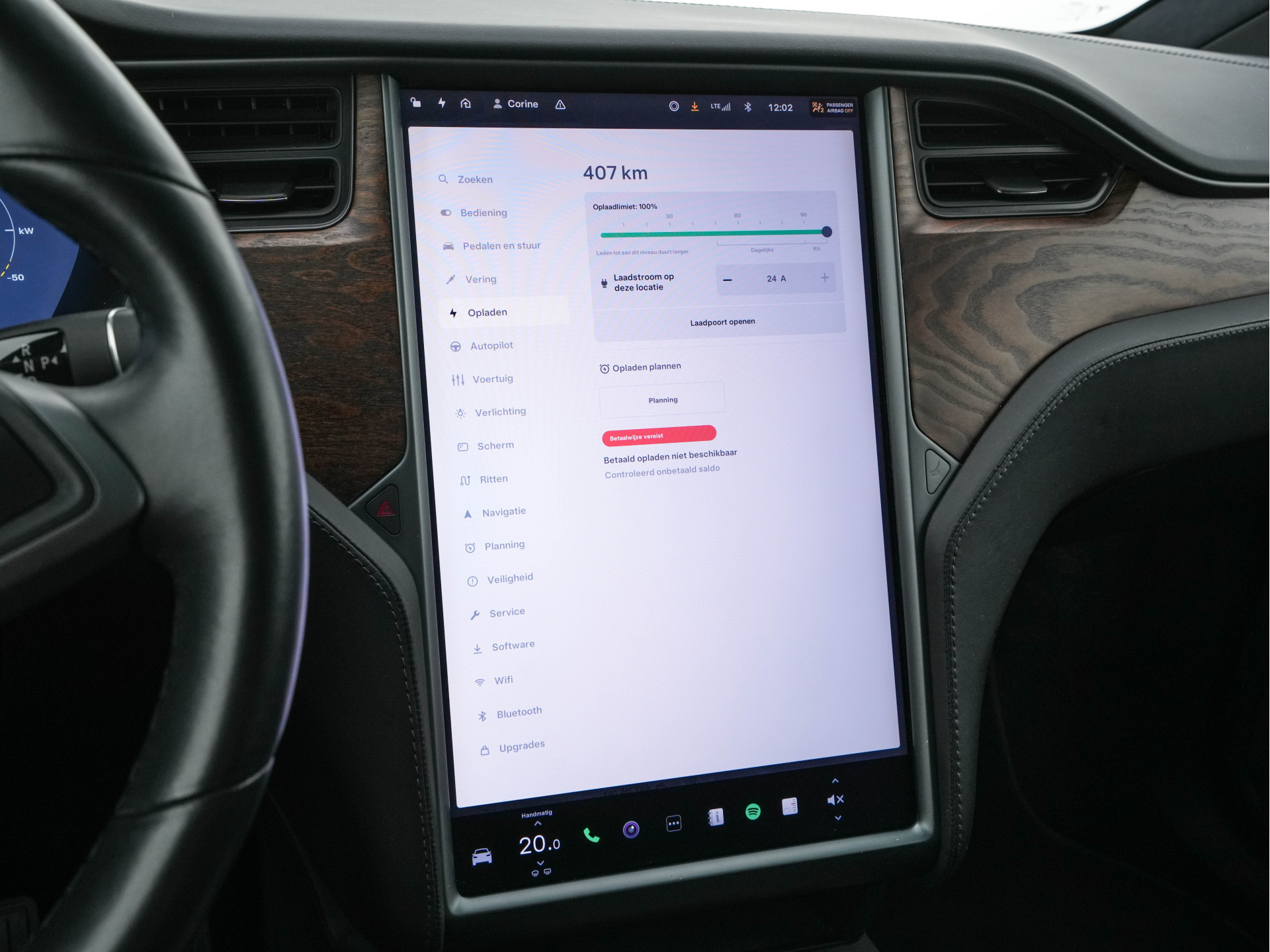 Tesla Model X 100D AWD [ 3-Fase ] Aut. *PANO-WINDOW | AUTO-PILOT | LEATHER | SURROUND-VIEW | NAVI-FULLMAP | FULL-LED | AIR-SUSPENSION | DIGI-COCKPIT | KEYLESS | CAMERA | DAB+ | HEATED-COMFORTSEATS | TOWBAR |  20''ALU*
