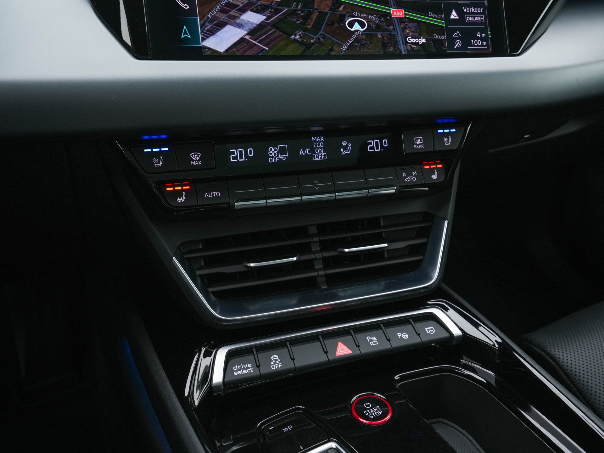 Audi e-tron GT 93 kWh AWD [ 3-Fase ] {SOH-91%} *PANO | LEATHER | BANG/OLUFSEN-AUDIO | HEAD-UP | ADAPT.CRUISE | BLINDSPOT |  MATRIX-LED | AIR-SUSPENSION | SPORT-SEATS | SURROUND-VIEW | KEYLESS | DIGI-COCKPIT | NAVI-FULLMAP | 21"ALU*