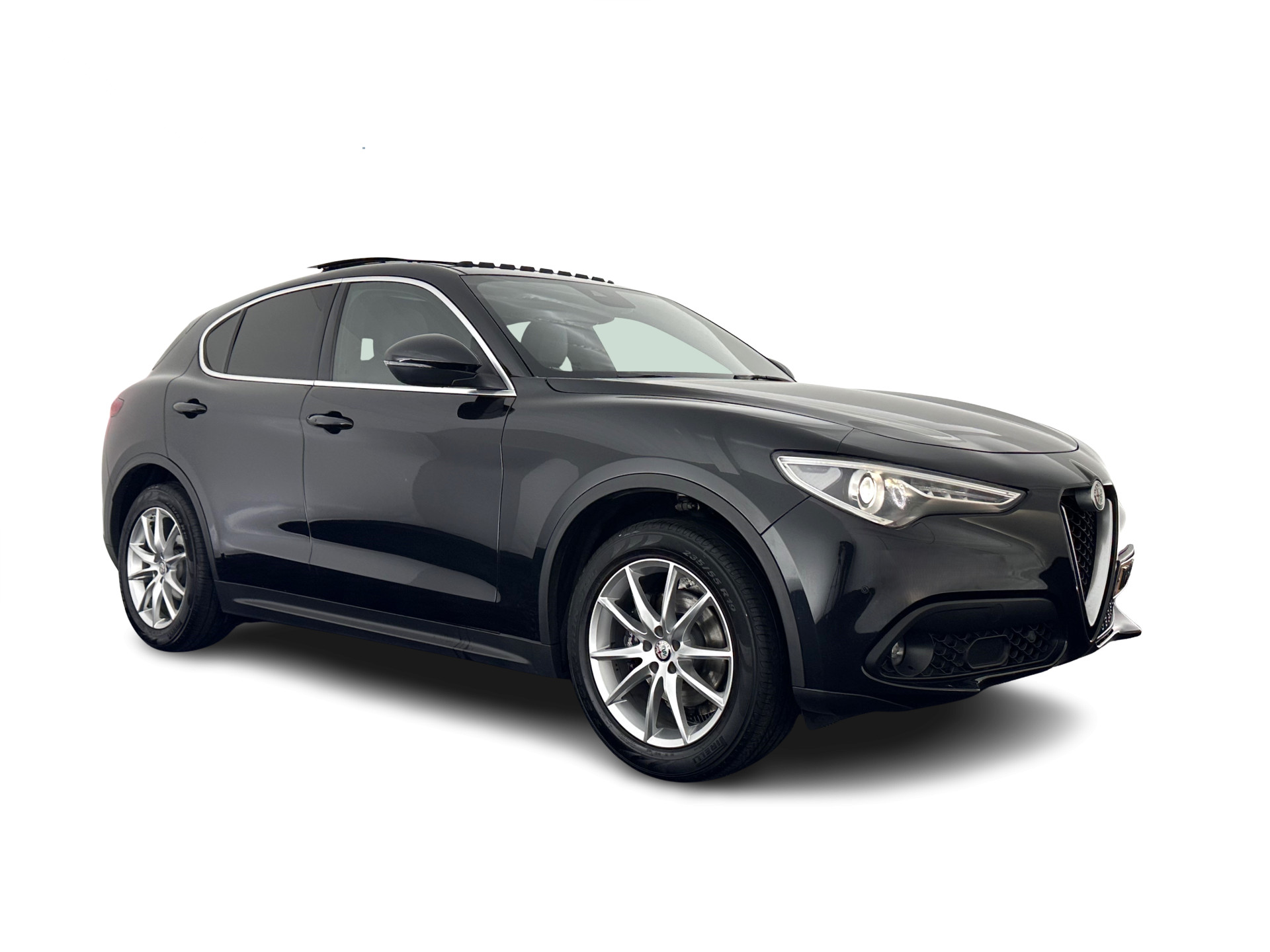 Alfa Romeo Stelvio 2.2d AWD Q4 Super Aut. *PANO | LEATHER | BI-XENON | MEMORY-PACK | HARMAN/KARDON | BLINDSPOT | CAMERA | DAB+ | NAVI-FULLMAP | HEATED-SPORTSEATS | ECC | ADAPTIVE-CRUISE | PDC | PRIVACYGLASS | TOWBAR | 19"ALU*