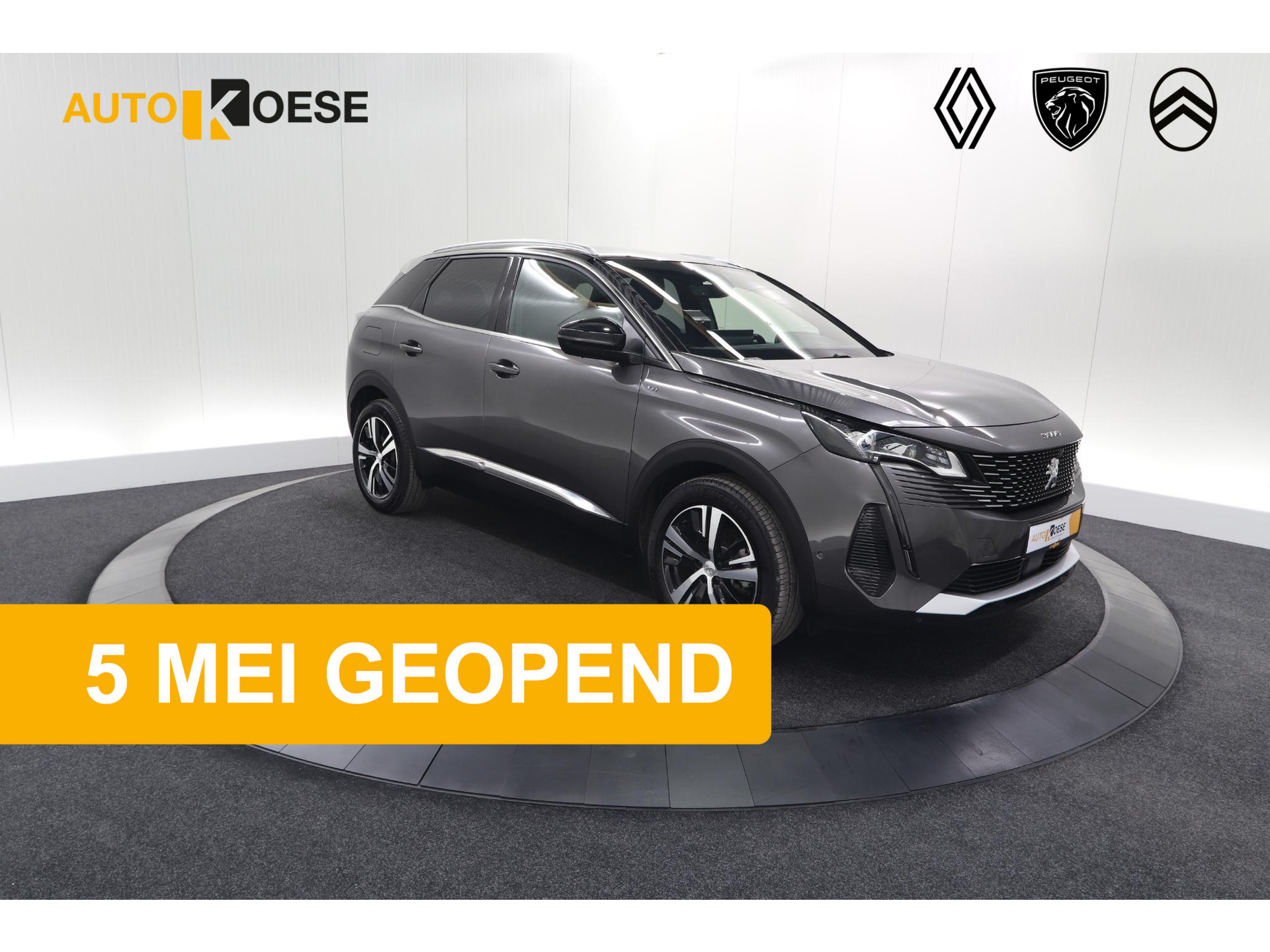 Peugeot 3008 HYbrid 136 e-DCS6 GT | 360 Camera | Adaptieve Cruise Control | Dodehoekdetectie