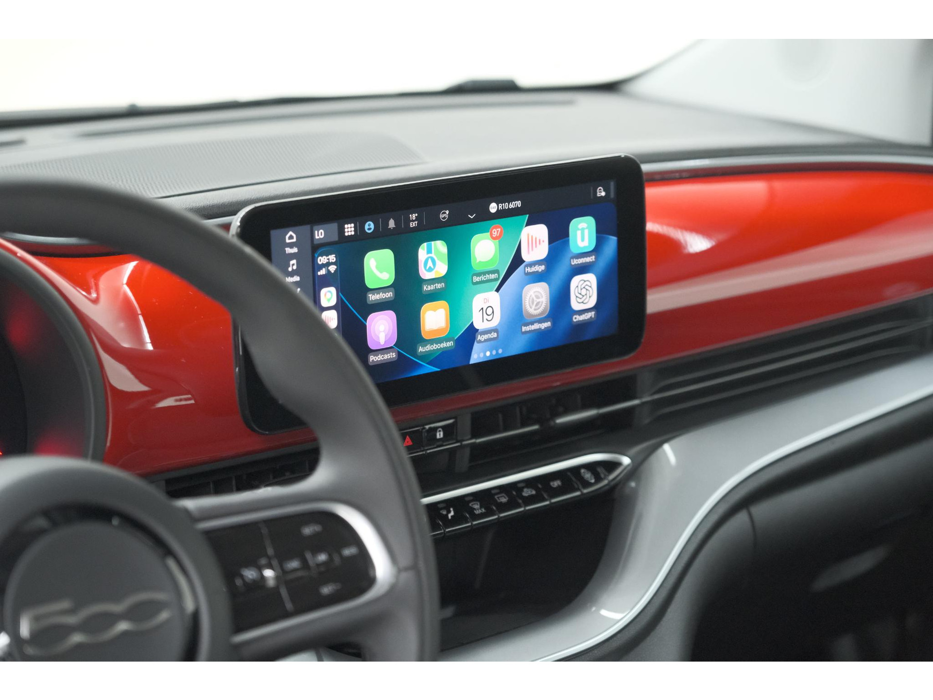 Fiat 500 Urban 42 kWh | SOH 97,9% | 3 Fase | Camera | Apple Carplay | Keyless start