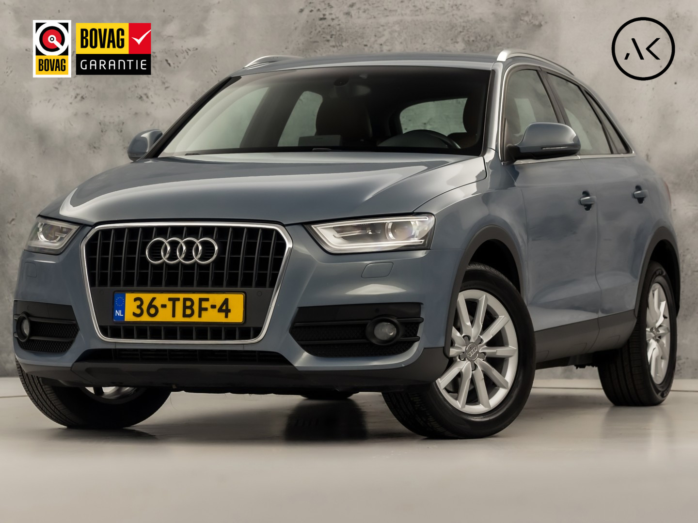 Audi Q3 2.0 TFSI Quattro Sport 211Pk Automaat (NAVIGATIE, CLIMATE, ZWART HEMEL, BRUIN LEDER, SPORTSTOELEN, CRUISE, PARKEERSENSOREN, XENON, NIEUWSTAAT)