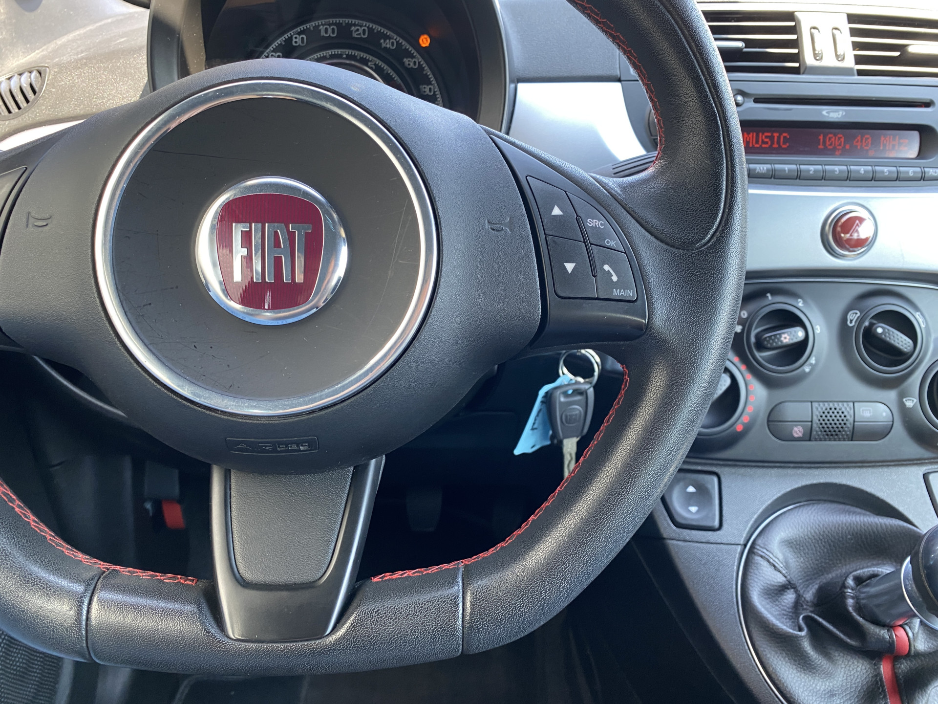 Fiat 500 0.9 TwinAir Turbo 500S | sportstoelen | airco | lichtmetalen velgen | bluetooth | 87.000 KM