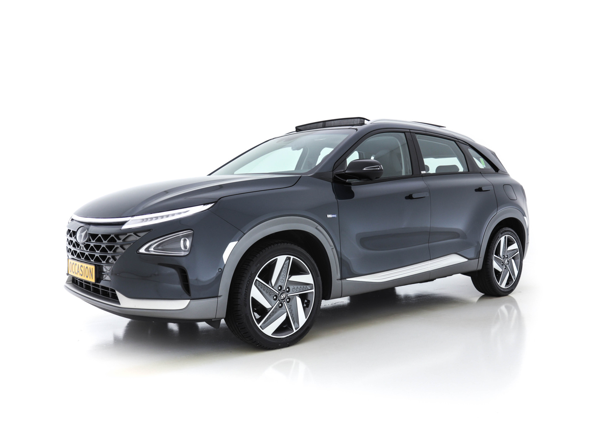 Hyundai NEXO FCEV Plus Pack [ HYDROGENIUM ] (INCL-BTW) *PANO | LEATHER | KRELL-SOUNDSYSTEM | NAVI-FULLMAP | ADAPT.CRUISE |  FULL-LED | KEYLESS | DAB | DIGI-COCKPIT | TOP-VIEW | SHIFT-PADDLES | COMFORTSEATS | 19"ALU*