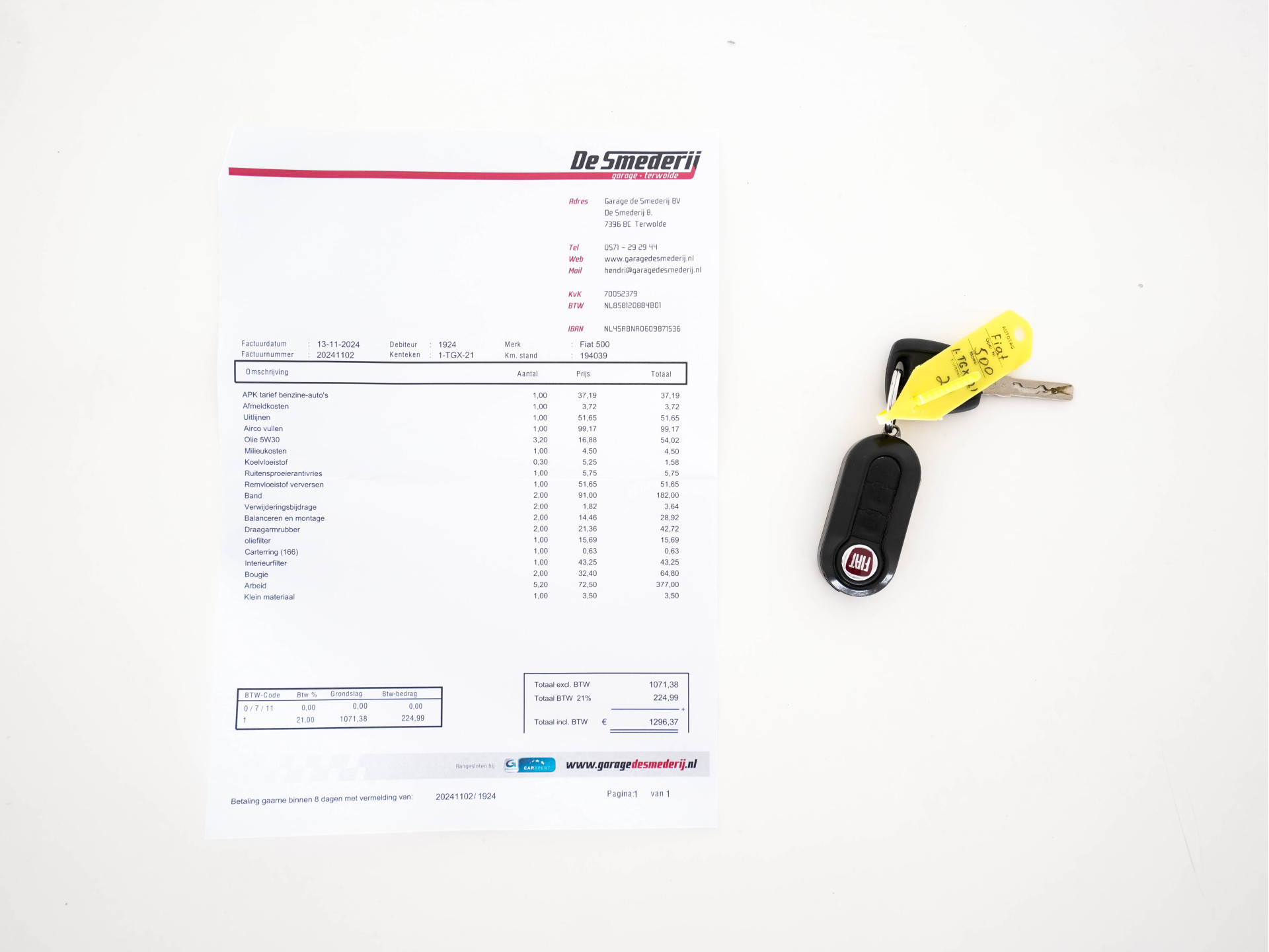 Fiat 500 0.9 TwinAir Lounge *PANO | AIRCO | PDC | COMFORT-SEATS | RADIO-CD/MP3 | CHROME-PACK | 15''ALU*