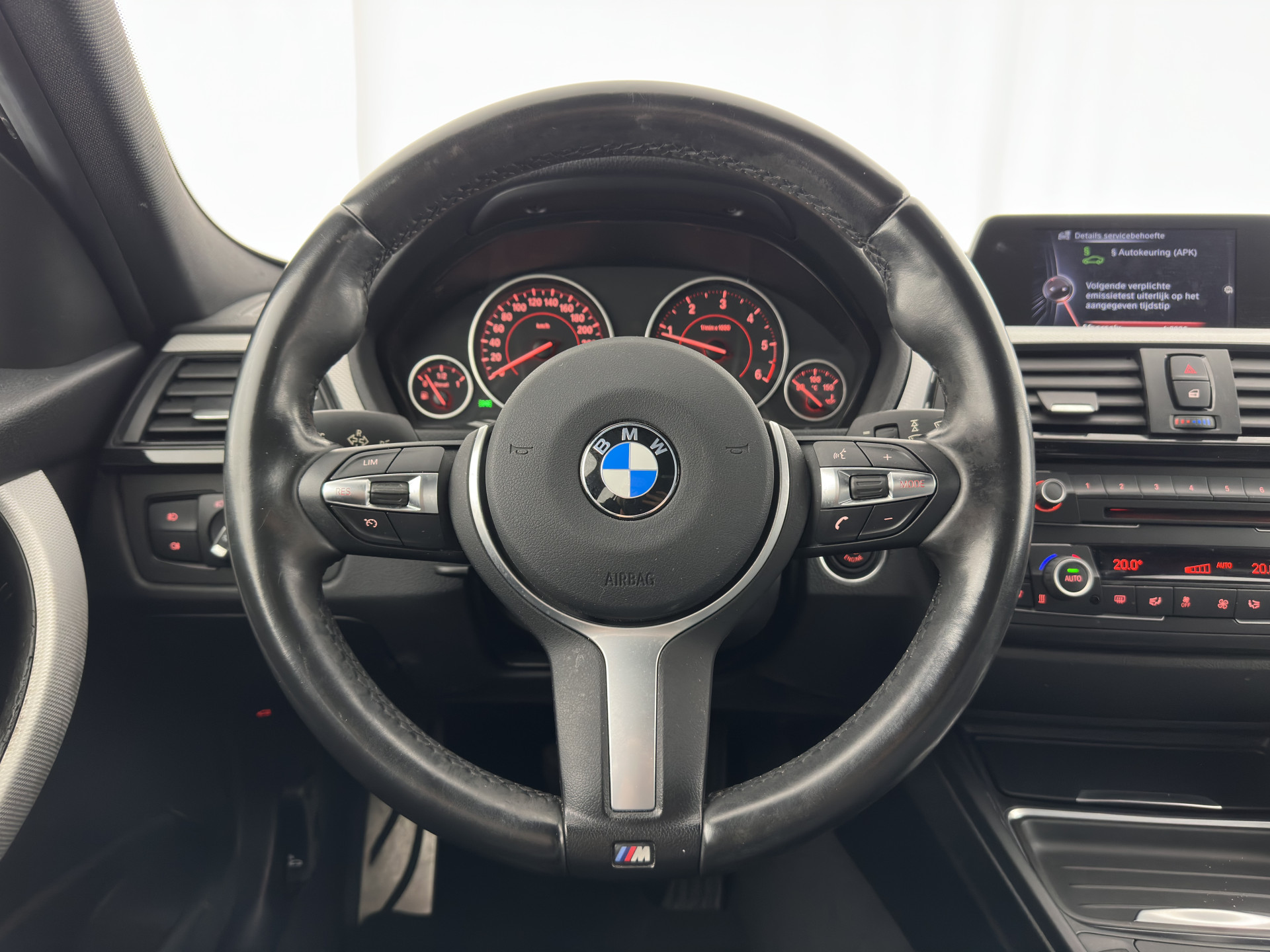 BMW 3-serie Touring 318d High Executive M-Sportpack Aut. *FULL-LEATHER | HEATED-SPORTSEATS | NAVI-FULLMAP | ECC | PDC | CRUISE | 18''ALU*