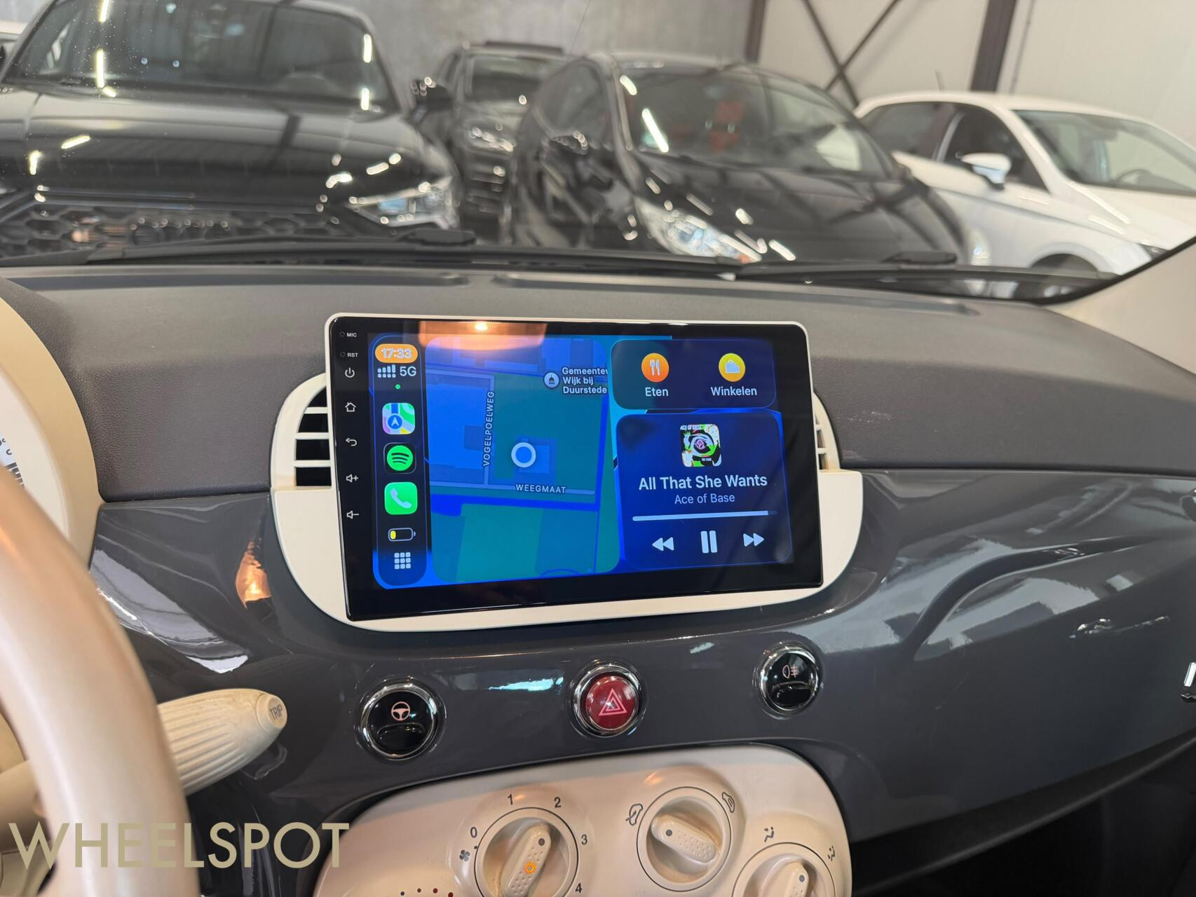 Fiat 500c 1.2 Cabrio|Dealer onder|Carplay|Automaat|Airco