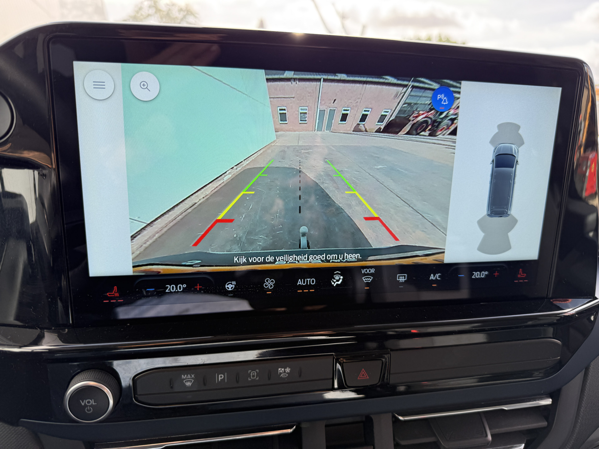 Ford Tourneo Custom 233PK PHEV Prijs Incl. BPM Excl. BTW Automaat 8-Personen Automaat LED B&O Audio Lichtmetalen Velgen PDC Carplay Camera Parkeersensoren Cruise Control
