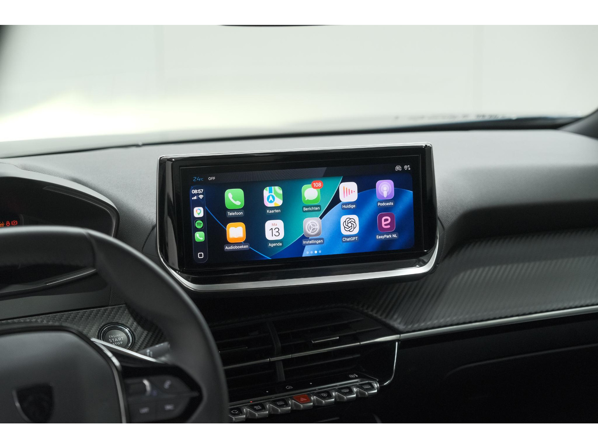 Peugeot e-2008 EV Allure Avantage 54 kWh | SOH 97,8% | 11 KW Lader | Apple Carplay | Parkeersensoren