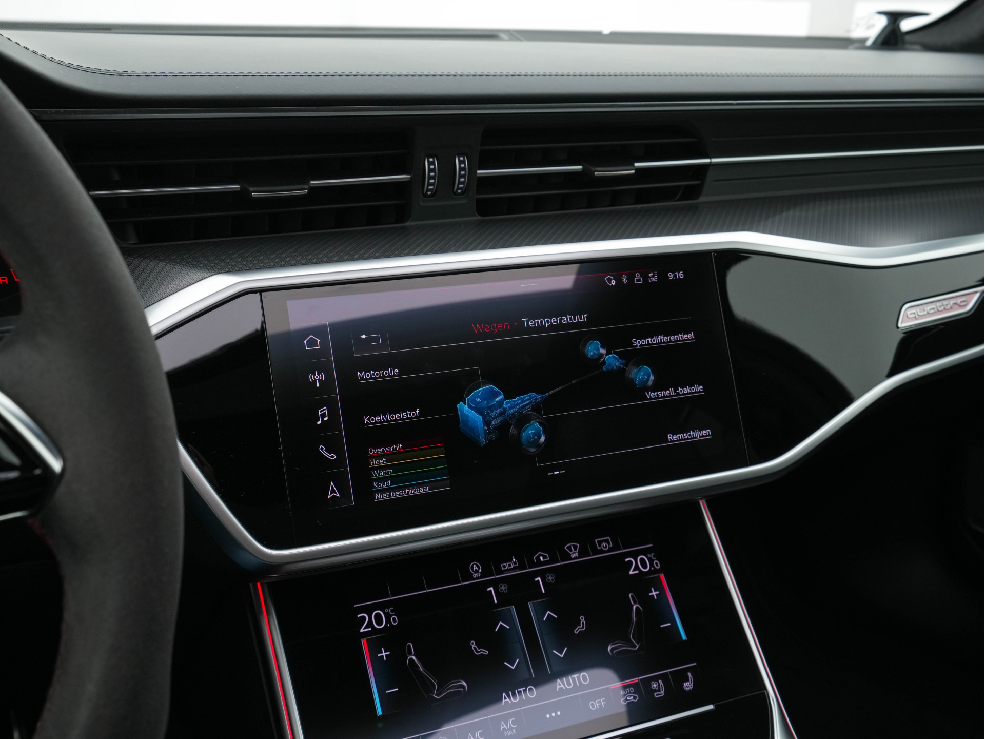 Audi RS6 Avant TFSI Quattro ! FULL-OPTIONS ! (INCL-BTW) Aut. *CERAMIC-BREAKS | VALCONA-LUXURY-LEATHER | HEAD-UP | LASER-LIGHT | BANG&OLUFSEN-ADVANCED | SOFT-CLOSE | ADAPTIVE-CRUISE | BLINDSPOT | TOP-VIEW | MEMORY-PACK | DAB+ | ...