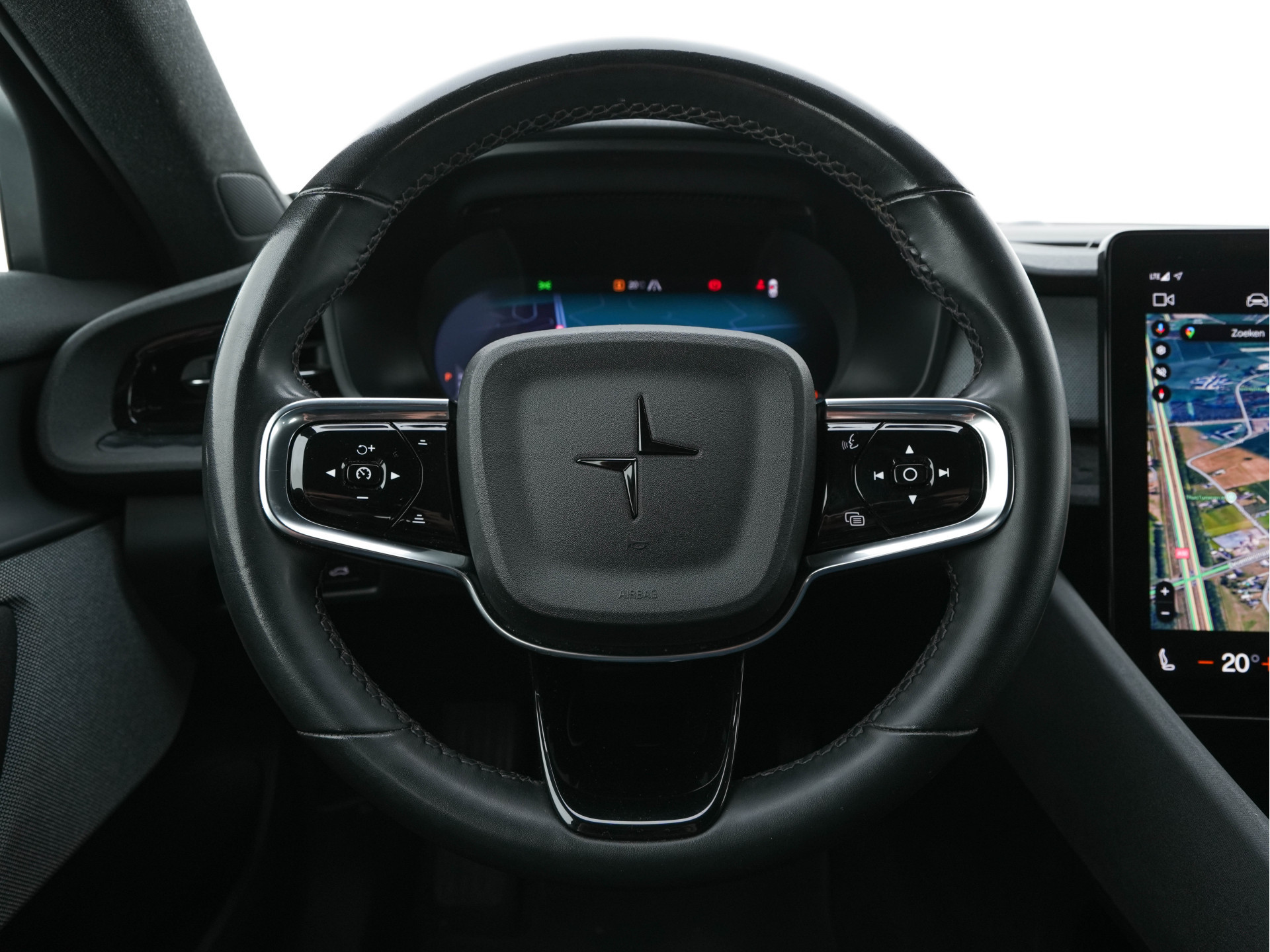 Polestar 2 Long Range Single Motor 78 kWh [ 3-Fase-11kW ] {SOH-95%} (INCL-BTW) *NAVI-FULLMAP | FULL-LED | KEYLESS | CAMERA | LANE-ASSIST | DIGI-COCKPIT | DAB+ | COMFORT-SEATS | ECC | PDC | 20''ALU*