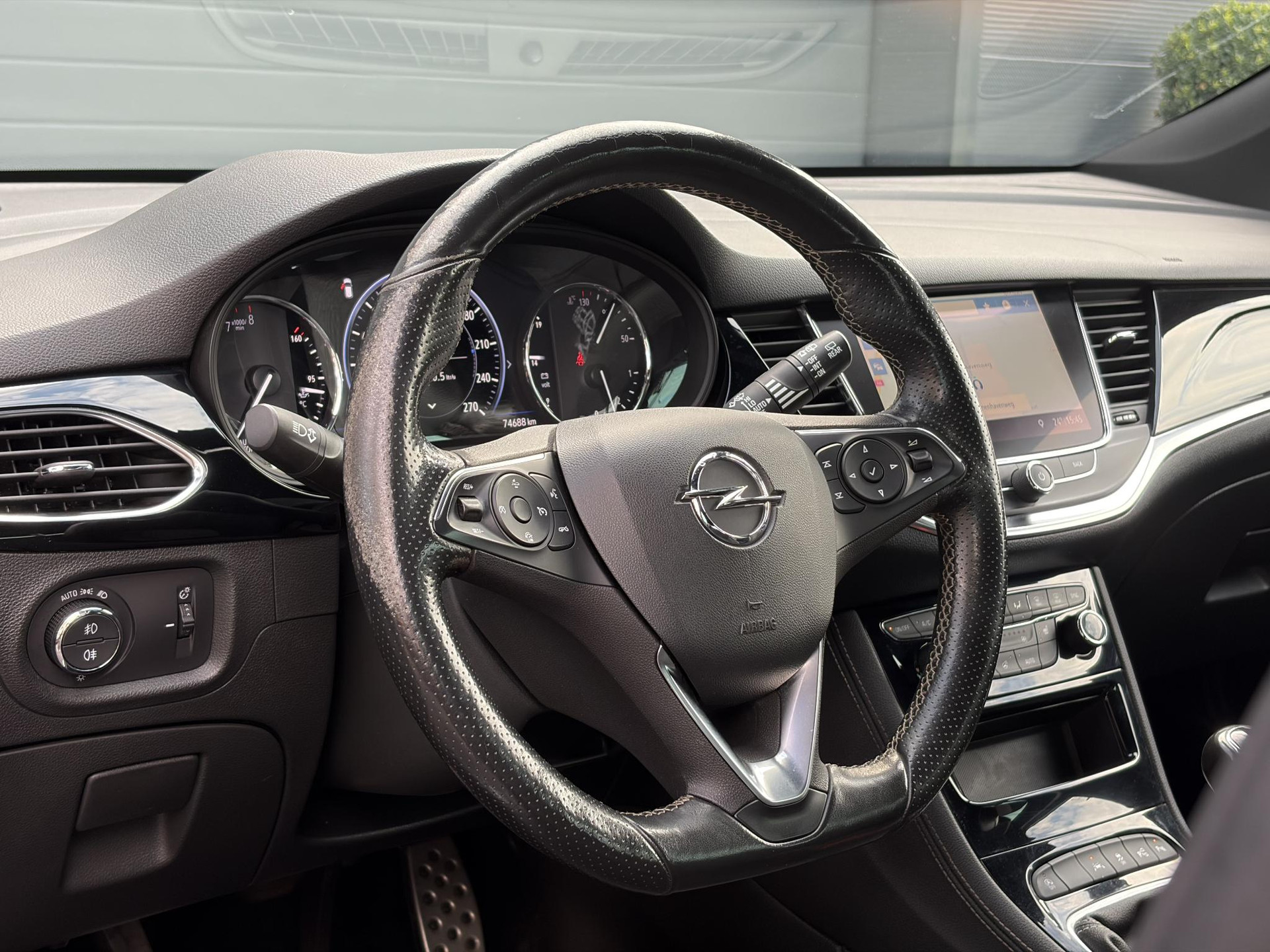 Opel Astra Sports Tourer 1.2 Ultimate ✓146pk✓Carplay✓Camera✓Stoelverw✓Stuurverw✓Keyless✓Pdc V+A✓Alcantara-Leder✓Clima✓Cruise✓6 Bak✓Rijstrooksensor✓Dodehoeksensor✓17''Lm velgen✓N.A.P✓Apk tot 11-2028