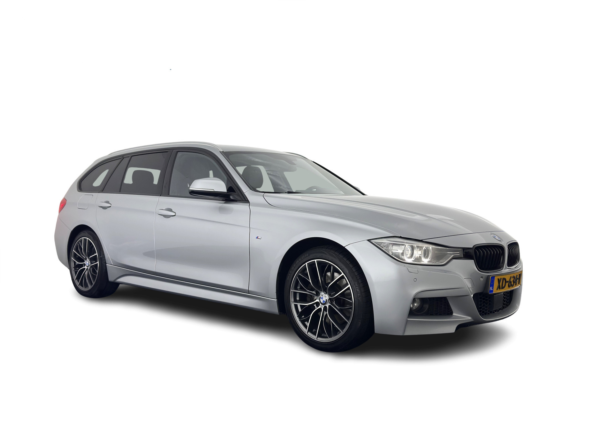 BMW 3-serie Touring 330d xDrive M-Aerodynamica-Pack High-Executive Aut * LEATHER | NAVI-FULLMAP | XENON | HEATED-SPORTSEATS | SHIFT-PADDLES | PDC | PRIVACY-GLASS | KEYLESS | CAMERA | TOWBAR | 18''ALU*