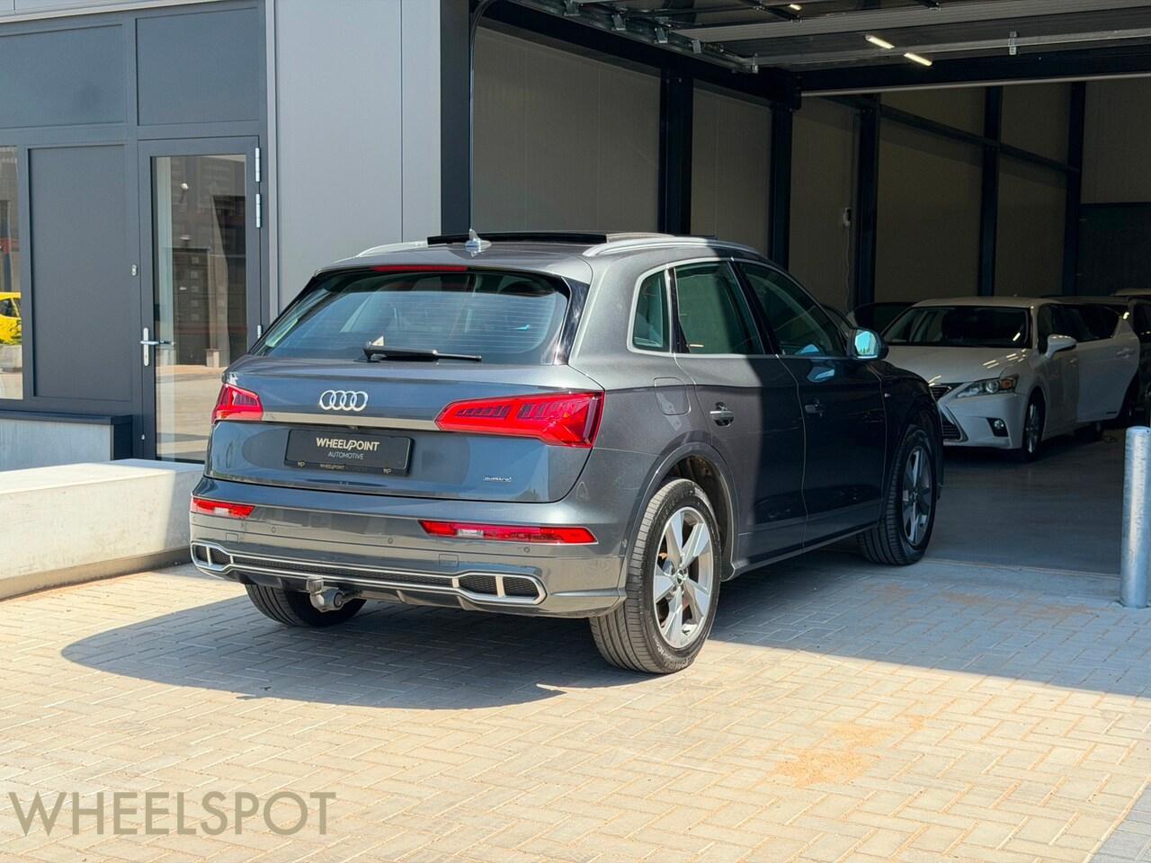 Audi Q5 55 TFSI e quattro S-line|Luchtvering|Pano|B&O|HUD