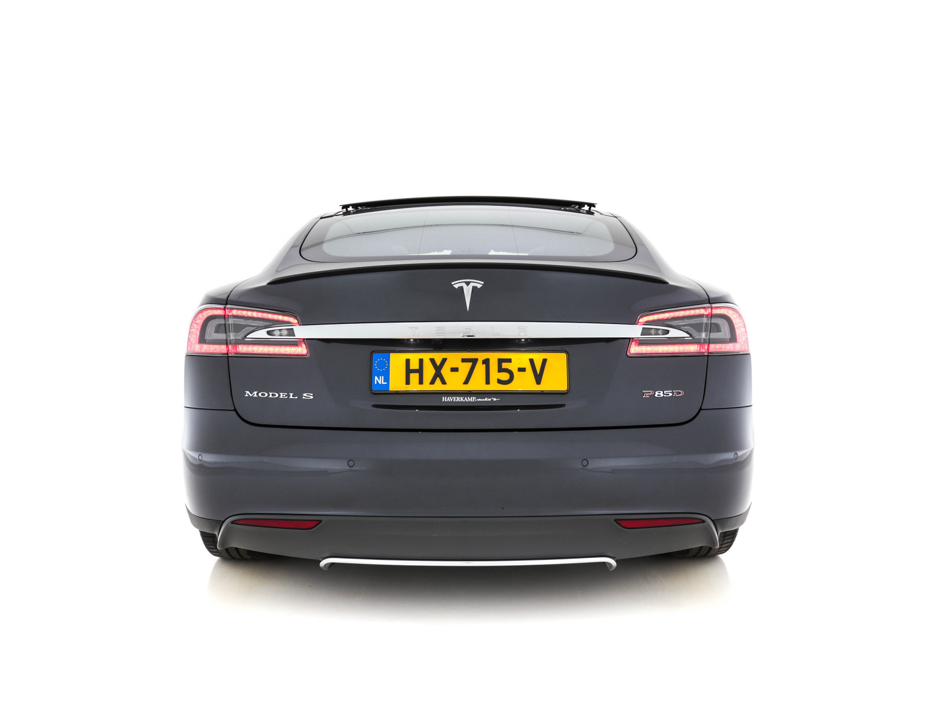 Tesla Model S P85D Performance-Pack AWD [ 3-Fase ] (INCL-BTW) *PANO | NAPPA-FULL-LEATHER | AUTO-PILOT | AIR-SUSPENSION | KEYLESS | CAMERA | FULL-LED | ADAPTIVE-CRUISE |  DIGI-COCKPIT | SPORT-SEATS | 19"ALU*