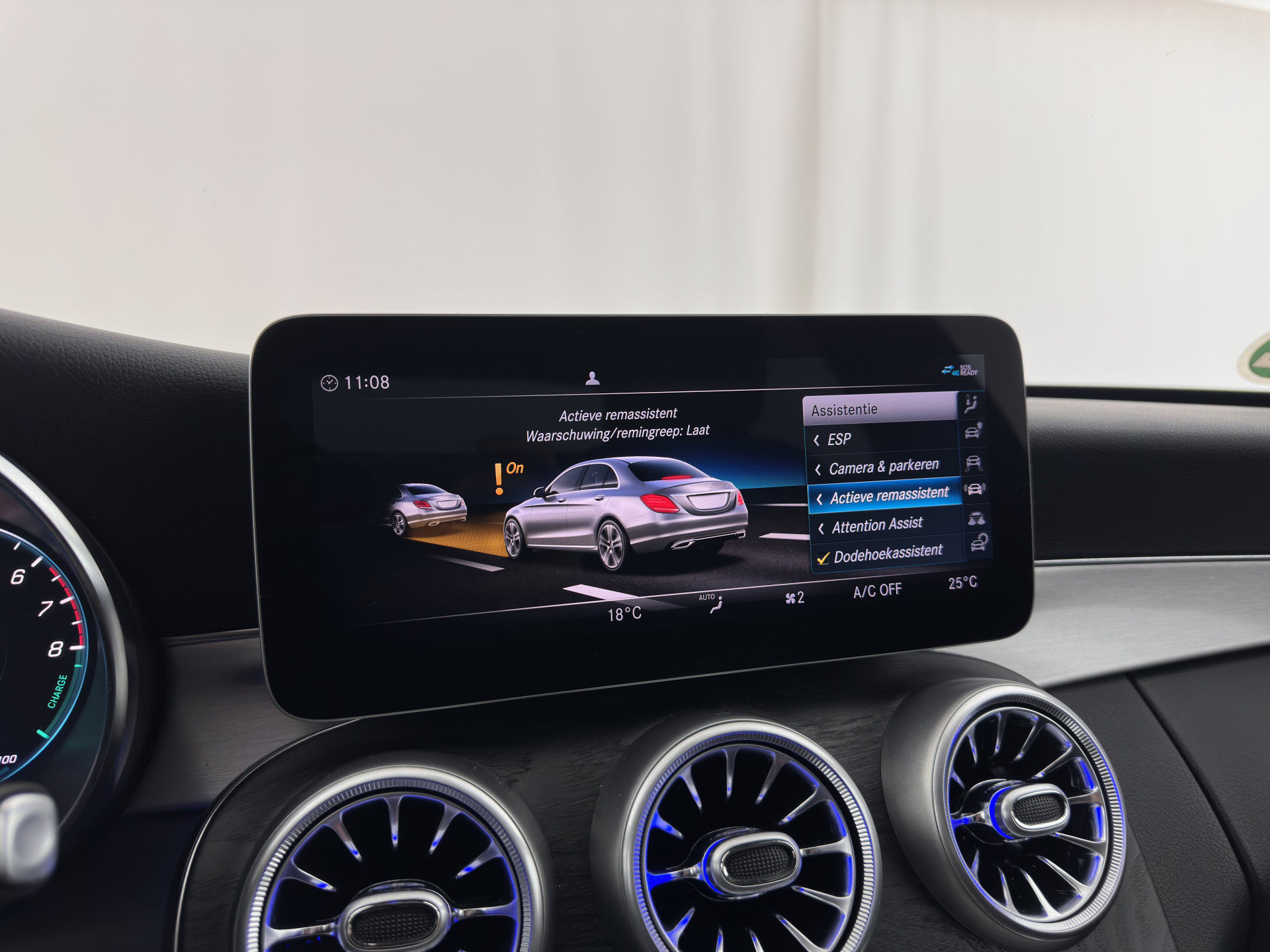 Mercedes-Benz C-klasse 300 e Business Solution AMG Limited ( Plug-In ) (INCL-BTW) *FULL-LEATHER | FULL-LED | BURMESTER | AMBIENT-LIGHT | BLIND-SPOT | HEATED-SPORTSEATS | DIGI-COCKPIT | NAVI-FULLMAP | CAMERA | DAB+ | PRIVACY-GLASS | 18''ALU*