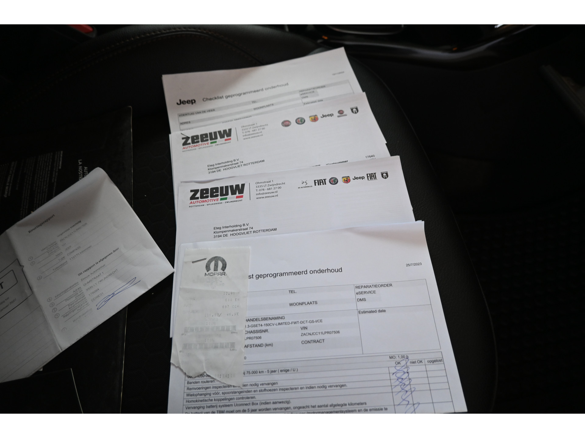 Jeep Compass 1.3T Limited Automaat Nap! Navigatie Cruise PDC Clima Xenon Stoel / Stuurverwarming 1e Eigenaar! Inruil Mogelijk!