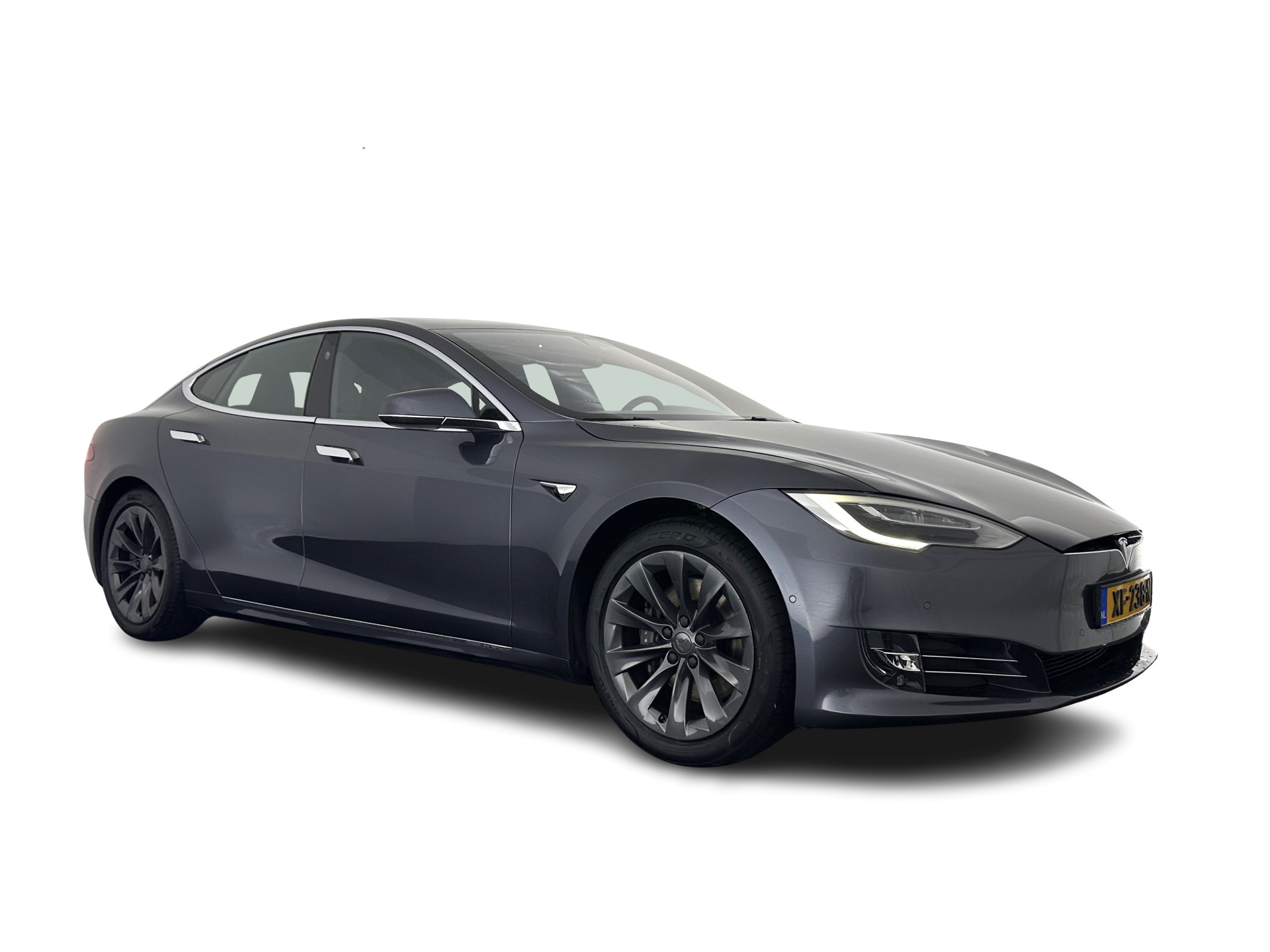 Tesla Model S 75D Base [ 3-Fase-17kW ] {SOH-85%} (INCL-BTW) Aut. *PANO-WINDOW | LEATHER | CCS-FASTLOADER | FULL-LED | NAVI-FULLMAP | KEYLESS | MEMORY-PACK | HEATED-COMFORTSEATS | DIGI-COCKPIT | CARBON-INLAY | AUTO-PILOT |  19"ALU*