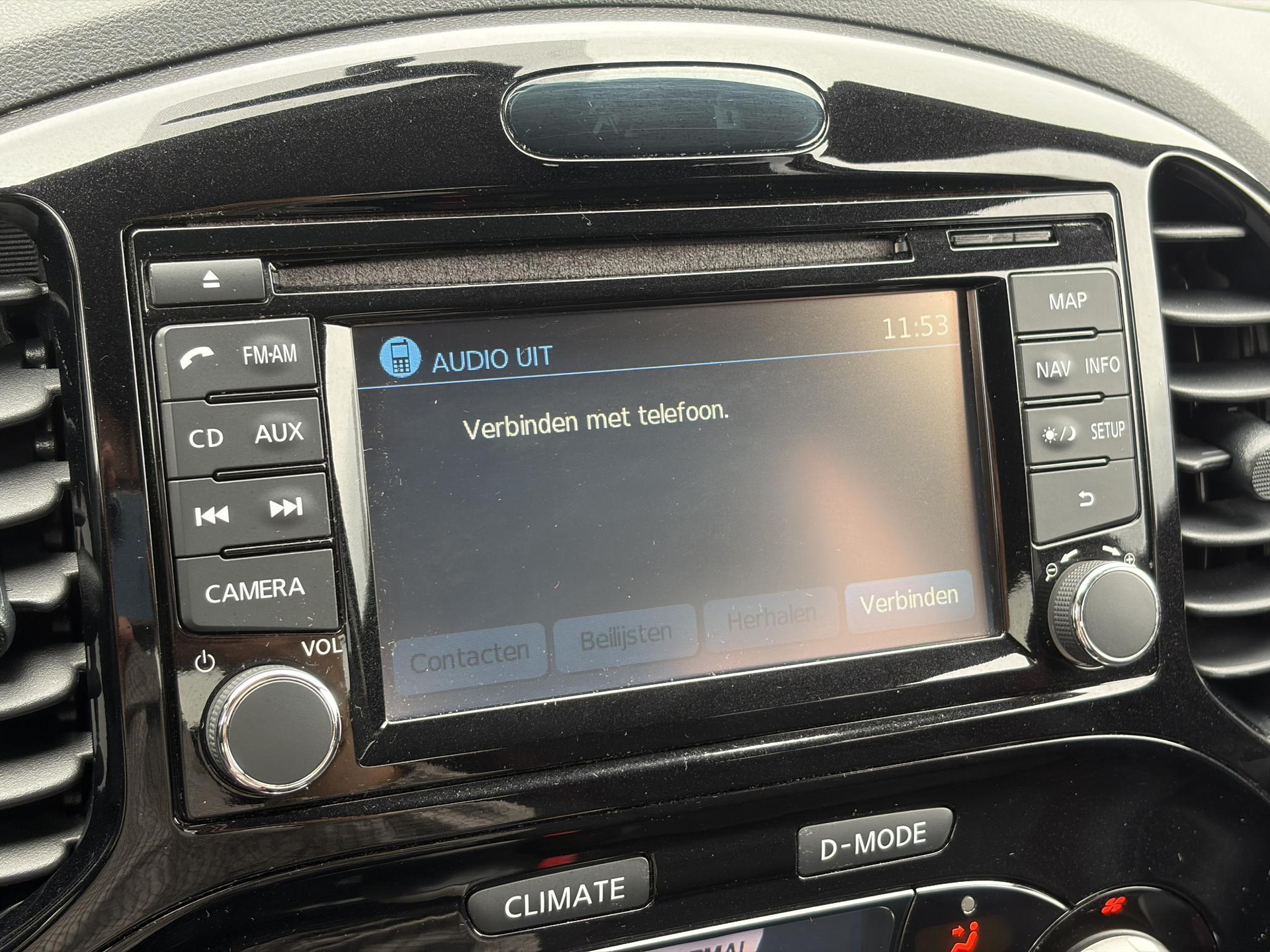 Nissan Juke 1.6 Connect Edition ✓1e Eigenaar✓Navi✓Camera✓117pk✓Clima✓Cruise✓Lm velgen✓Recent beurt gehad✓N.A.P✓Apk tot 09-2027