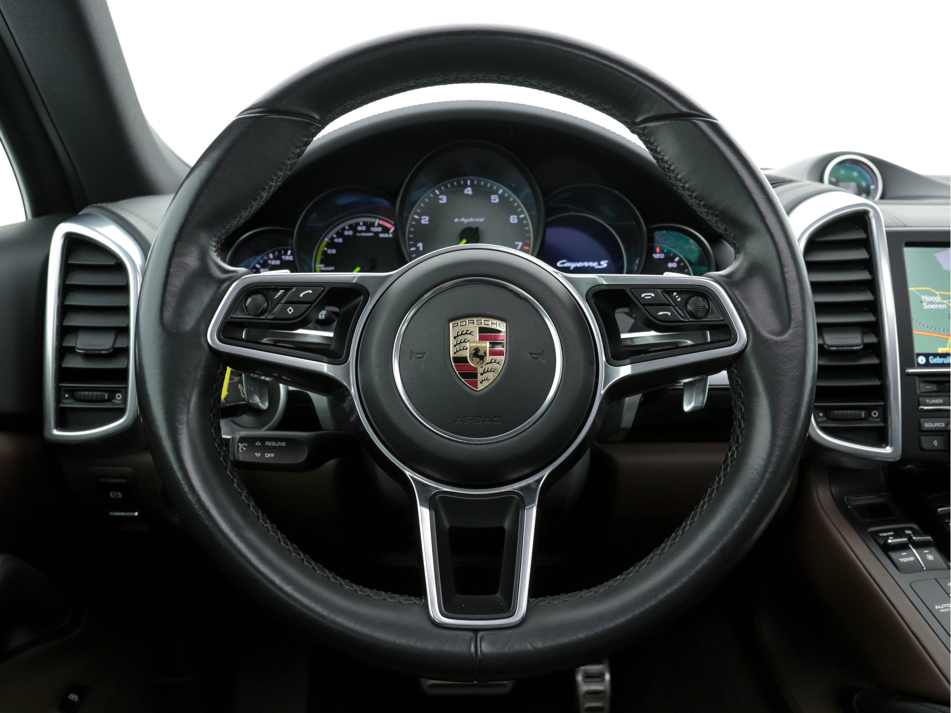 Porsche Cayenne 3.0 S E-Hybrid Plug-In (model-2016) Aut. *PANO | LEATHER | NAVI-FULLMAP | BOSE-SURROUND | AIR-SUSPENSION | ECC | FULL-LED | PDC | CRUISE | MEMORY-PACK | SHIFTPADDLES | HEATED-SPORTSEATS | 21"ALU*