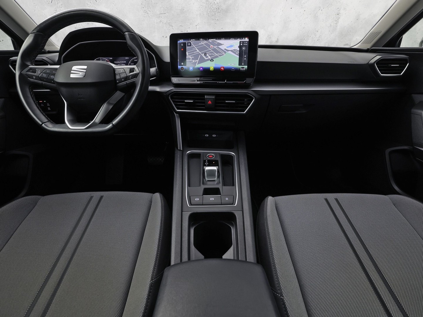 SEAT Leon 1.0 eTSI Intense Sport Automaat (VIRTUAL COCKPIT, APPLE CARPLAY, GROOT NAVI, CAMERA, SPORTSTOELEN, KEYLESS, ADAPTIVE CRUISE, NIEUWSTAAT)