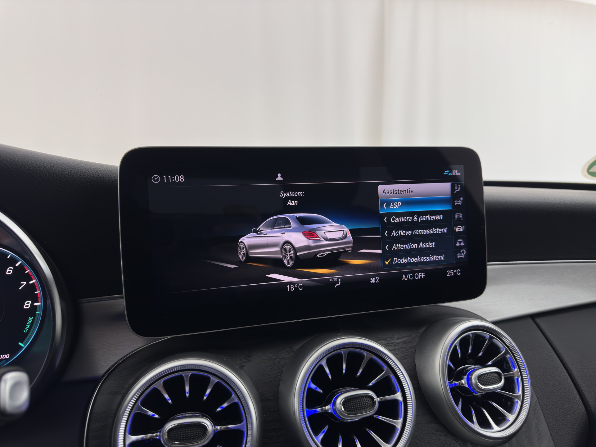 Mercedes-Benz C-klasse 300 e Business Solution AMG Limited ( Plug-In ) (INCL-BTW) *FULL-LEATHER | FULL-LED | BURMESTER | AMBIENT-LIGHT | BLIND-SPOT | HEATED-SPORTSEATS | DIGI-COCKPIT | NAVI-FULLMAP | CAMERA | DAB+ | PRIVACY-GLASS | 18''ALU*