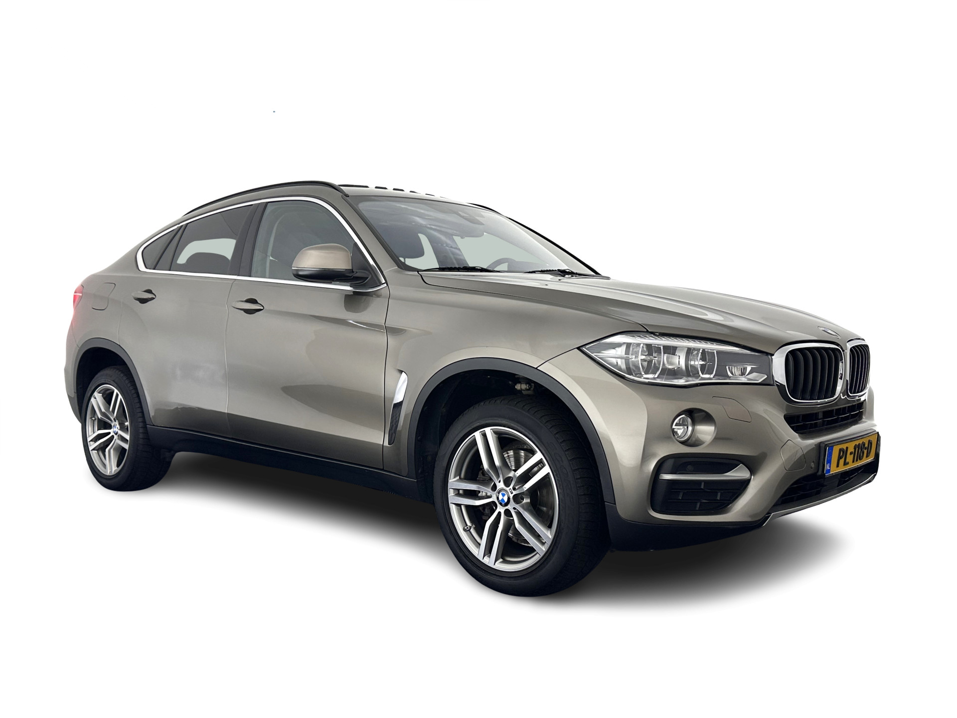 BMW X6 xDrive30d High Executive (INCL-BTW) Aut. *PANO | LEATHER | FULL-LED | HARMAN/KARDON | BLINDSPOT | MEMORY-PACK | DIGI-COCKPIT | HEATED-COMFORTSEATS | NAVI-FULLMAP | PRIVACYGLASS | HEAD-UP | ADAPTIVE-CRUISE | 19"ALU*