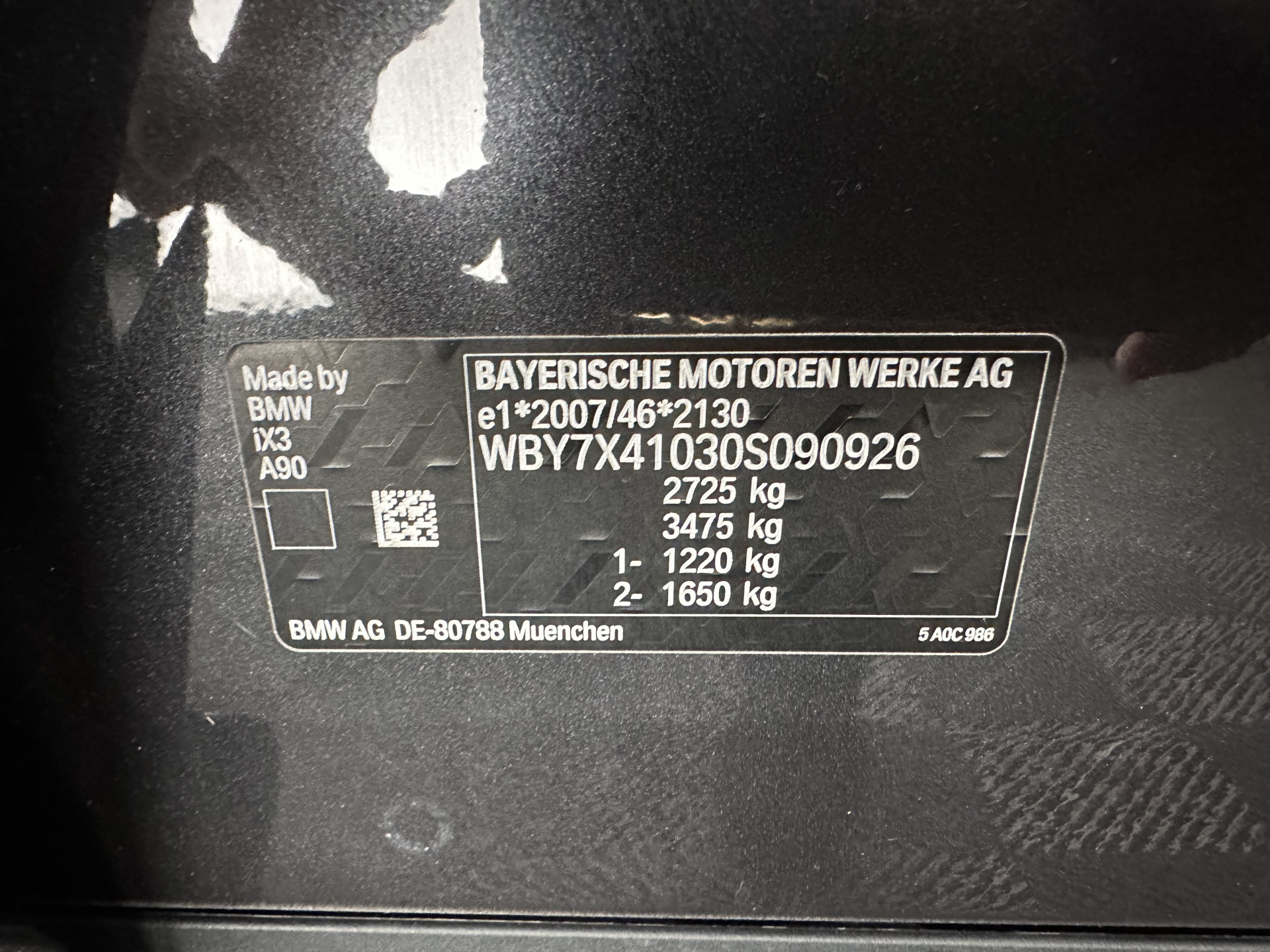 BMW iX3 High Executive 80 kWh [ 3-Fase-11kW ] {SOH-96%} (INCL-BTW) Aut. *PANO | LEATHER | HARMAN/KARDON | FULL-LED | BLINDSPOT | MEMORY-PACK | DIGI-COCKPIT | HEATED-SPORTSEATS | KEYLESS | TOPVIEW | DAB+ | NAVI-FULLMAP | HEAD-UP | 20''ALU*