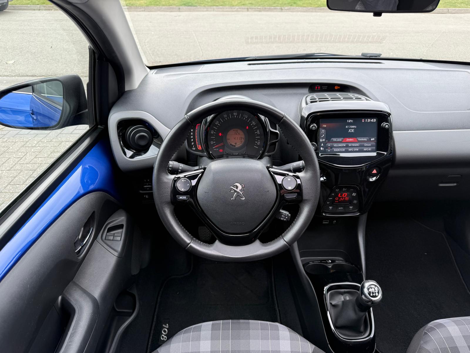 Peugeot 108 1.0 e-VTi Allure TOP! | 2E EIGENAAR | 3/6/12MND GARANTIE| NAVI | CARPLAY | CLIMA | LMV |