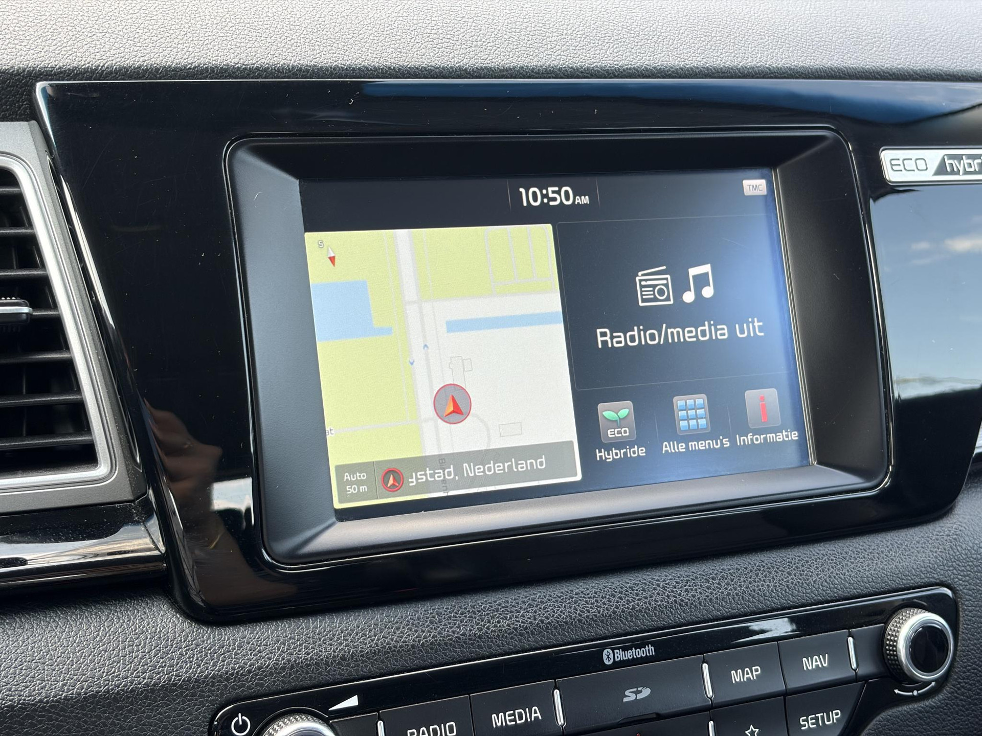 Kia Niro 1.6 GDi Hybrid DynamicLine SOH %100,Carplay,142pk,Camera,Navi,Clima,Cruise,Pdc,Rijstrooksensor,Halfleder,N.A.P,Apk tot 11-2026