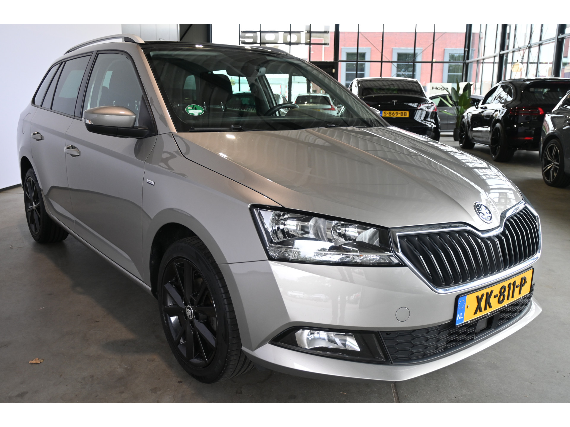 ŠKODA Fabia Combi 1.0 TSI Clever Clima Navigatie Panoramadak LED Stoelverwarming Rijklaarprijs! Inruil Mogelijk!