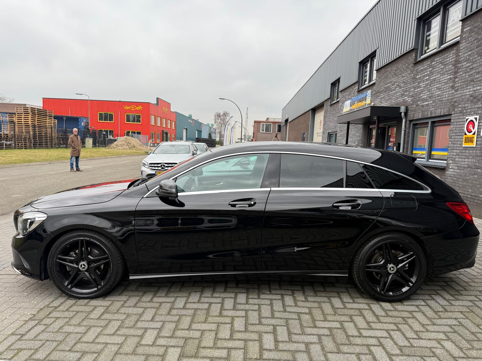 Mercedes-Benz CLA-klasse Shooting Brake 180 d Business Solution | 1E EIGENAAR | 3/6/12MND GARANTIE | AUTOMAAT | AIRCO | CRUISE | NAVI | LMV | LED | TREKHAAK |