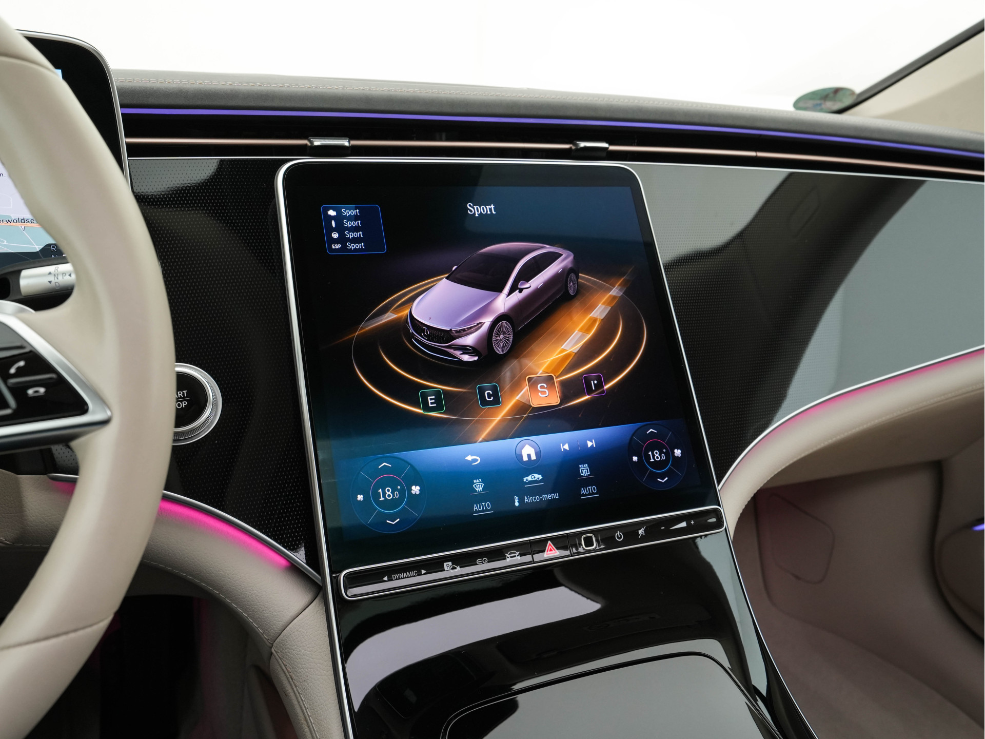 Mercedes-Benz EQS 350 Business Line 90 kWh {SOH-100%} [3-Fase] (INCL-BTW) Aut. *PANO | LEATHER | FULL-LED | MEMORY-PACK | HEATED-COMFORTSEATS | DIGI-COCKPIT | CAMERA | AMBIENT-LIGHT | NAVI-FULLMAP | BLIND-SPOT | KEYLESS | CARPLAY | PRIVACY-GLASS |