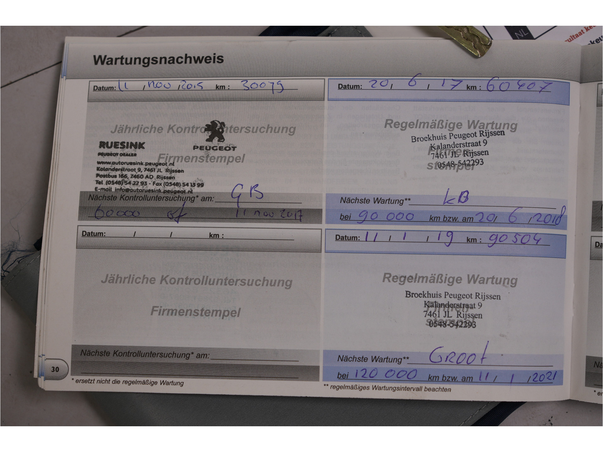 Peugeot 308 SW 1.6 VTi Blue Lease | Trekhaak | Pano | Cruise | Stl. verw. | Climate |