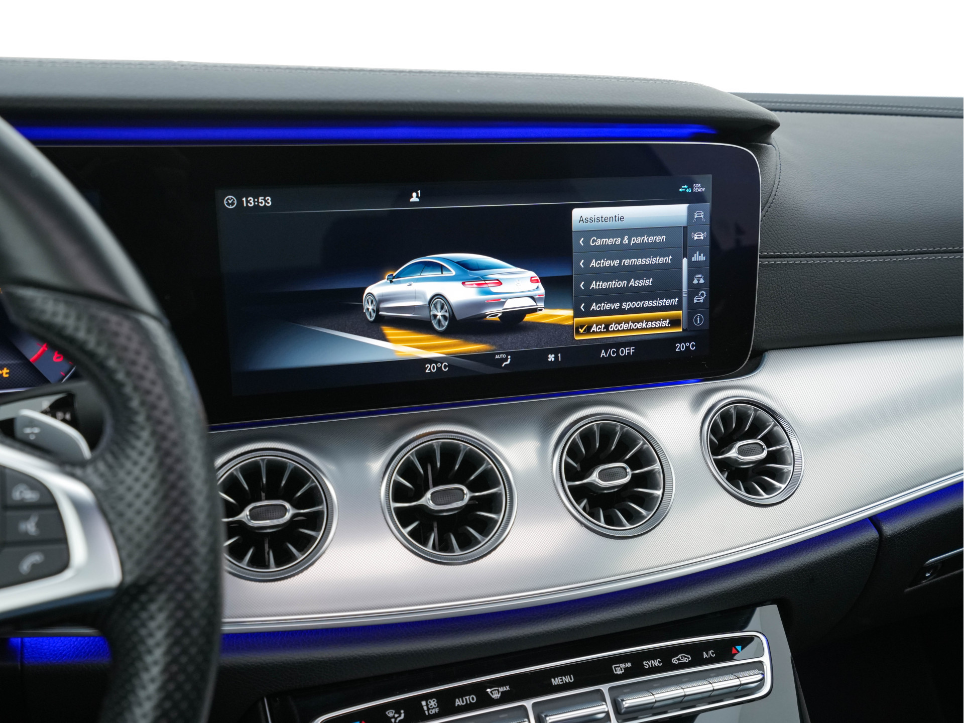 Mercedes-Benz E-klasse Coupé 400 AMG-Sportpack 4Motion Premium Plus Aut. *PANO | LEATHER | BURMESTER-AUDIO | WIDESCREEN-COCKPIT |  FULL-LED | NAVI-FULLMAP | CAMERA | SHIFT-PADDLES | CRUISE | AMBIENT-LIGHT | SPORT-SEATS | 19"ALU*