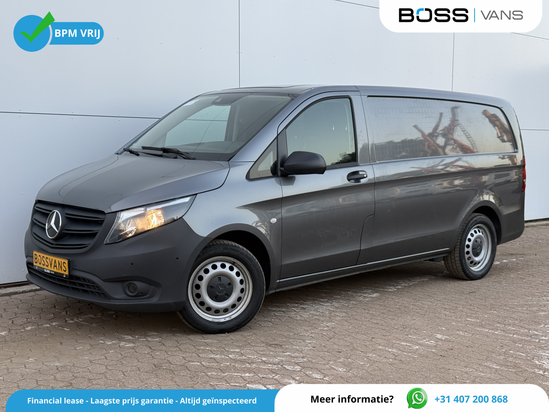 Mercedes-Benz Vito 114 1.9 CDI Automaat L2H1 Climate Control Cruise Control Parkeersensoren V+A Kastwand Inbouw