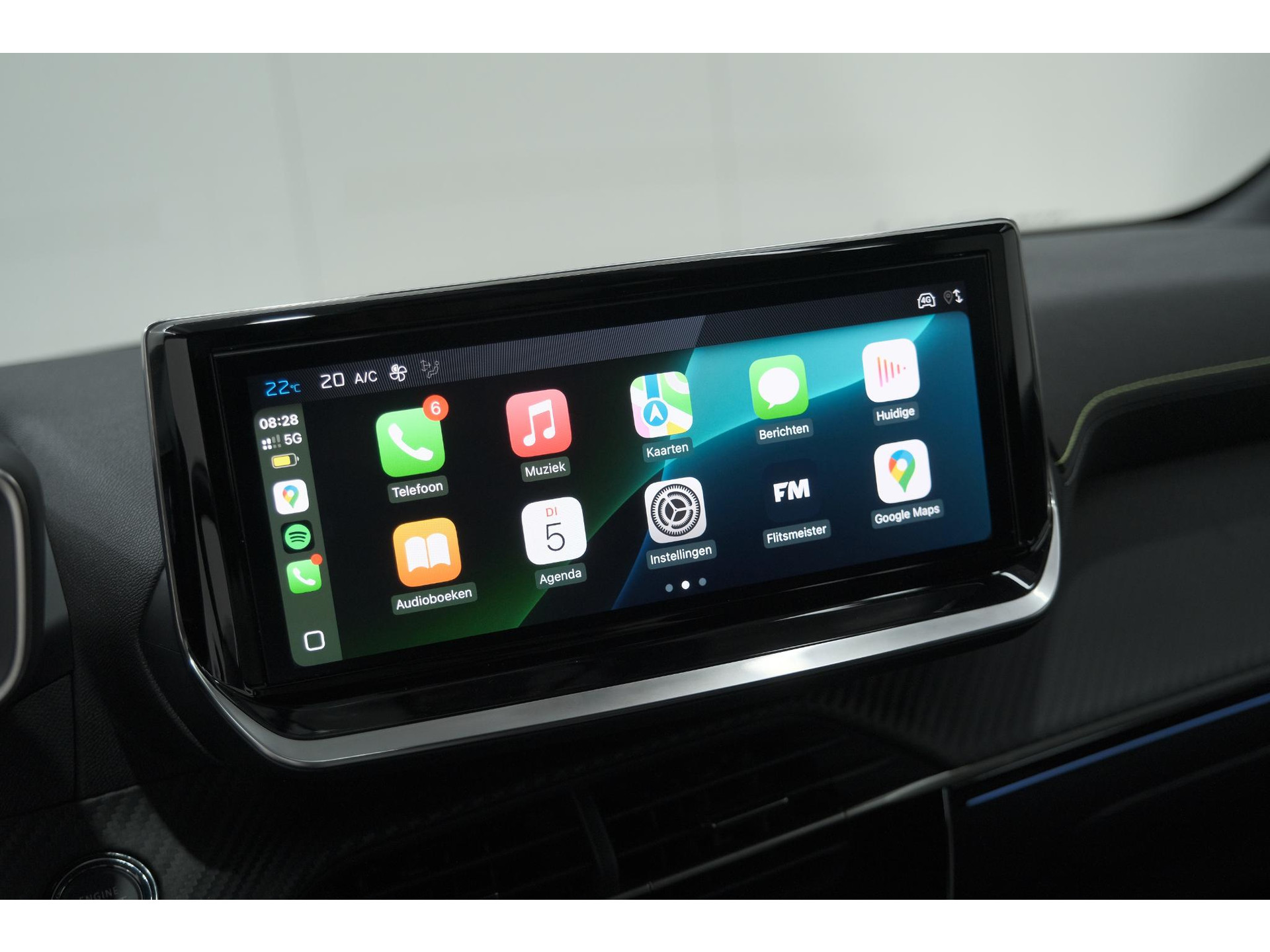 Peugeot 208 Hybrid 136 e-DCS6 GT | 360 Camera | Adaptieve Cruise Control | Dodehoekdetectie | Apple Carplay