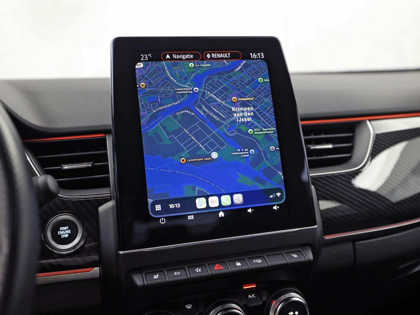 Renault Arkana 1.6 E-Tech Hybrid 145 R.S. Line 145Pk Automaat (VIRTUAL COCKPIT, APPLE CARPLAY, GROOT NAVI, STUUR/STOELVERWARMING, LEDER/ALCANTARA, CAMERA, ELEKTRISCHE SPORTSTOELEN, GETINT GLAS, ADAPTIVE CRUISE, KEYLESS, NIEUWSTAAT)