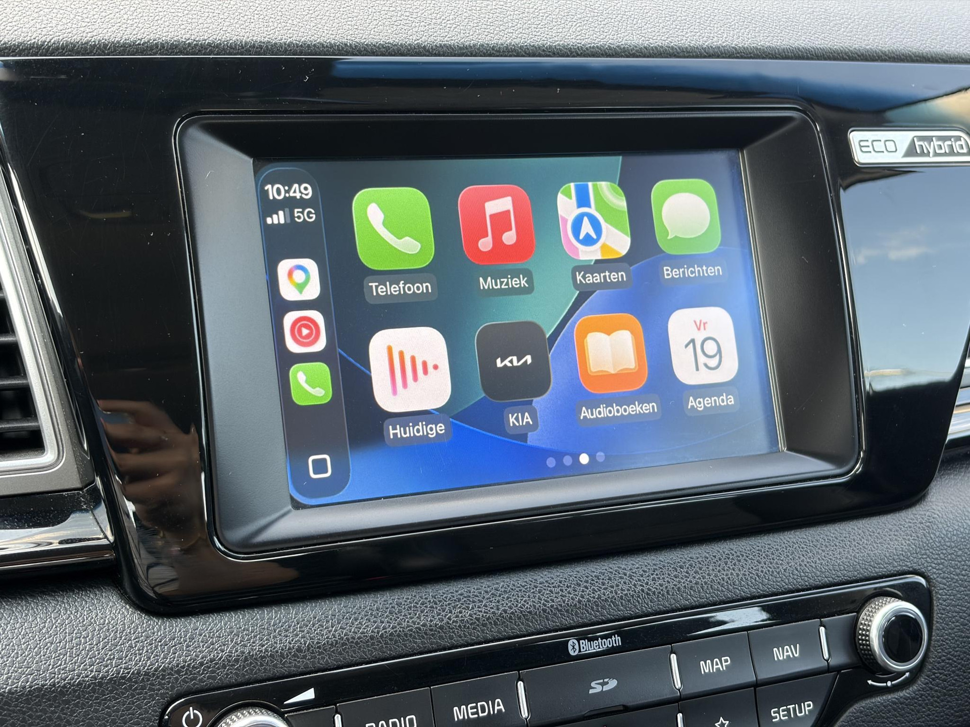 Kia Niro 1.6 GDi Hybrid DynamicLine SOH %100,Carplay,142pk,Camera,Navi,Clima,Cruise,Pdc,Rijstrooksensor,Halfleder,N.A.P,Apk tot 11-2026