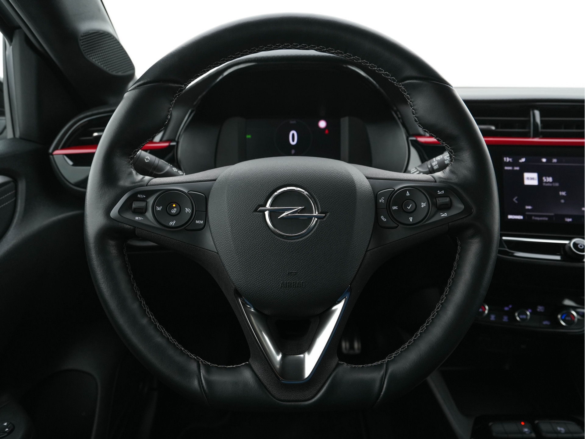 Opel Corsa-e GS-Line Bitter-Edition 50 kWh [ 3-Fase ] (INCL-BTW) Aut.* HEATPUMP | LEATHER-MICROFIBRE | ADAPTIVE-CRUISE | CARPLAY | CCS-FASTLOADER | FULL-LED | HEATED-SPORTSEATS | DAB+ | ECC | LANE-ASSIST | CAMERA | PDC | DIGI-COCKPIT | 17 "ALU*