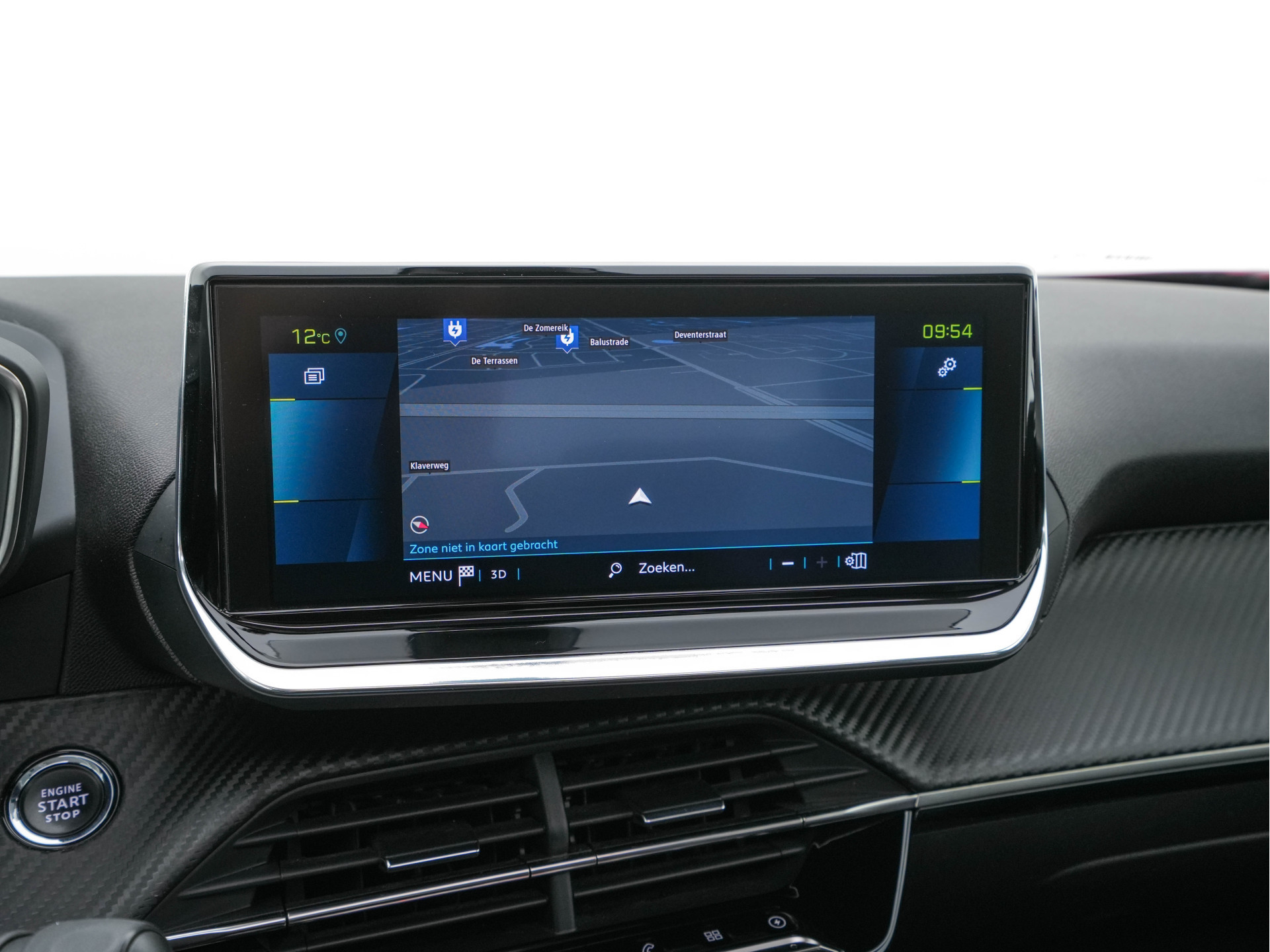 Peugeot e-2008 EV Allure 50 kWh [ 3-Fase ] {SOH-84%} (INCL-BTW) *PANO | LEATHER-FABRIC | FULL-LED | SPORT-SEATS | DIGI-COCKPIT | CAMERA | KEYLESS | PRIVACY-GLASS | DAB+ | NAVI-FULLMAP | ECC | CARPLAY | LANE-ASSIST | PDC | CRUISE | 17''ALU*