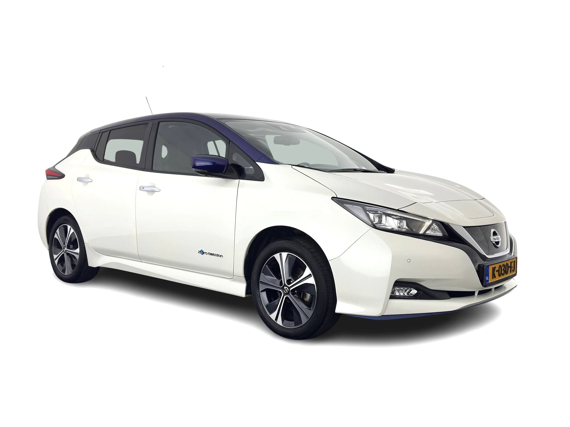 Nissan LEAF e+ Tekna 62 kWh {SOH-95%} (INCL-BTW) *Aut.*LEATHER-MICROFIBRE | FULL-LED | ADAPTIVE-CRUISE | BOSE-AUDIO | TOP-VIEW | DAB | KEYLESS | NAVI-FULLMAP | DAB | HEATED-COMFORTSEATS | BLIND-SPOT | PRIVACY-GLASS | 17''ALU*
