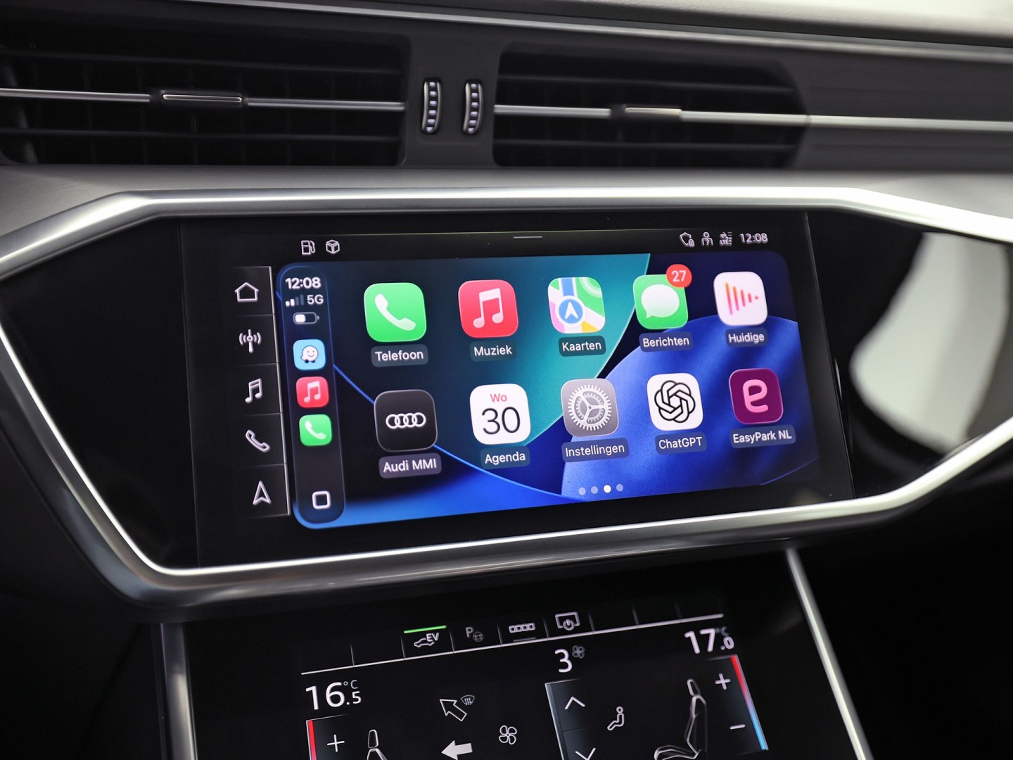 Audi A6 55 TFSI e quattro S-Line Competition 368Pk Automaat (2X S-LINE, APPLE CARPLAY, SPORTZETELS, NAPPA LEDER, MEMORY SEATS, CAMERA, ADAPTIVE CRUISE, ELEK ACHTERKLEP, STOELVERWARMING ACHTER, NIEUWSTAAT)