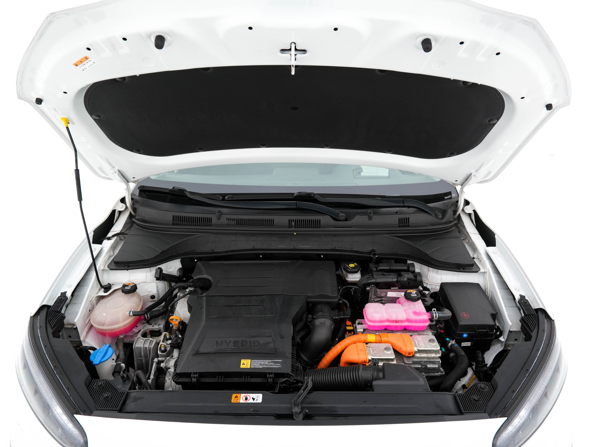 Hyundai Kona 1.6 GDI HEV Fashion (INCL-BTW) Aut. *NAVI-FULLMAP | DIGI-COCKPIT | FULL-LED | KEYLESS | CAMERA | HEAD-UP | SHIFT-PADDLES | DAB | COMFORT-SEATS | PRIVACY-GLASS | TOWBAR | 16 "ALU*