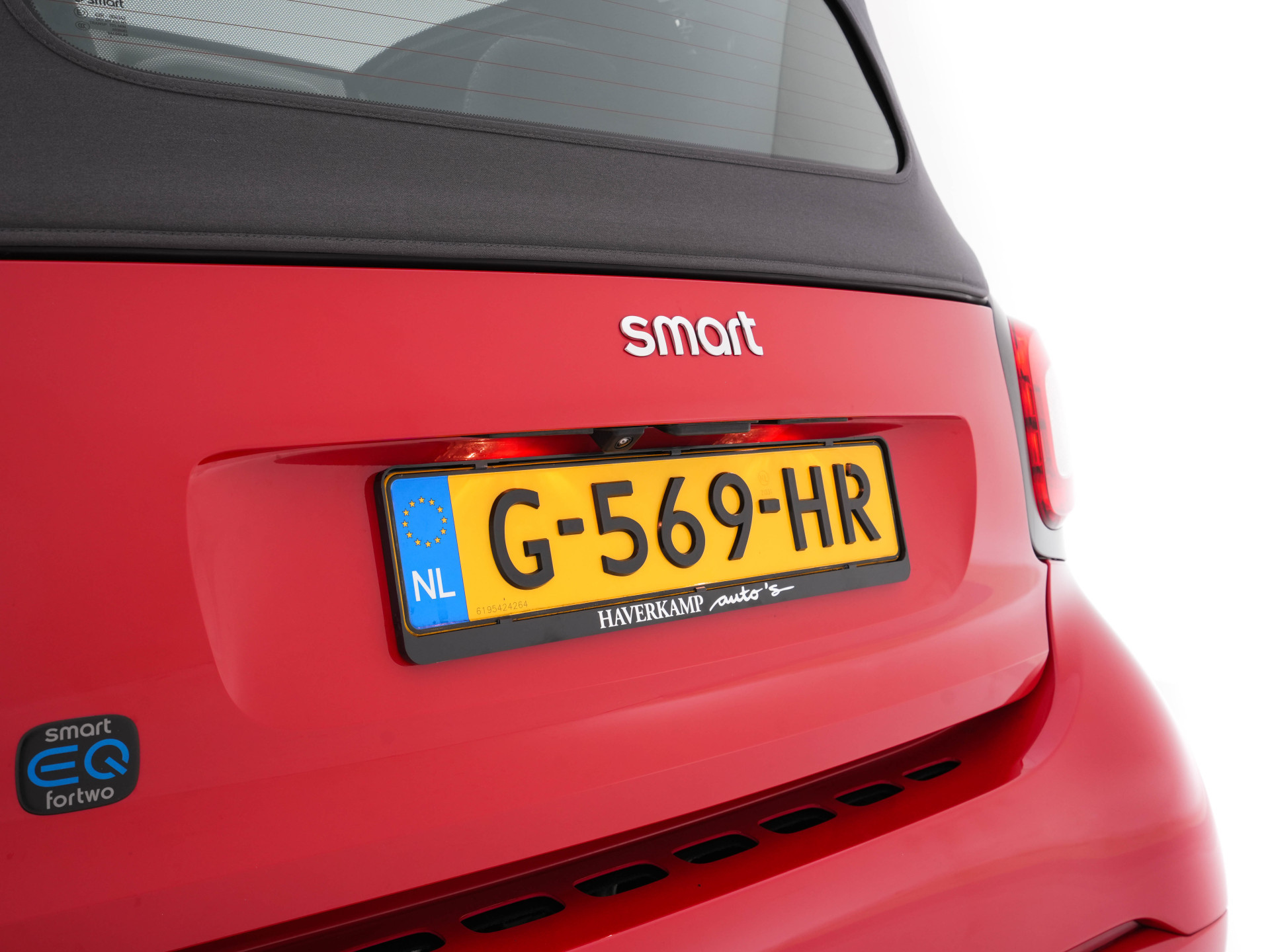 Smart fortwo cabrio EQ BRABUS Style 18 kWh [ 3-Fase ] *LEATHER | HEATED-SPORTSEATS | NAVI-FULLMAP | CAMERA | DAB+ | AIRCO | PDC | CRUISE | 16''ALU*